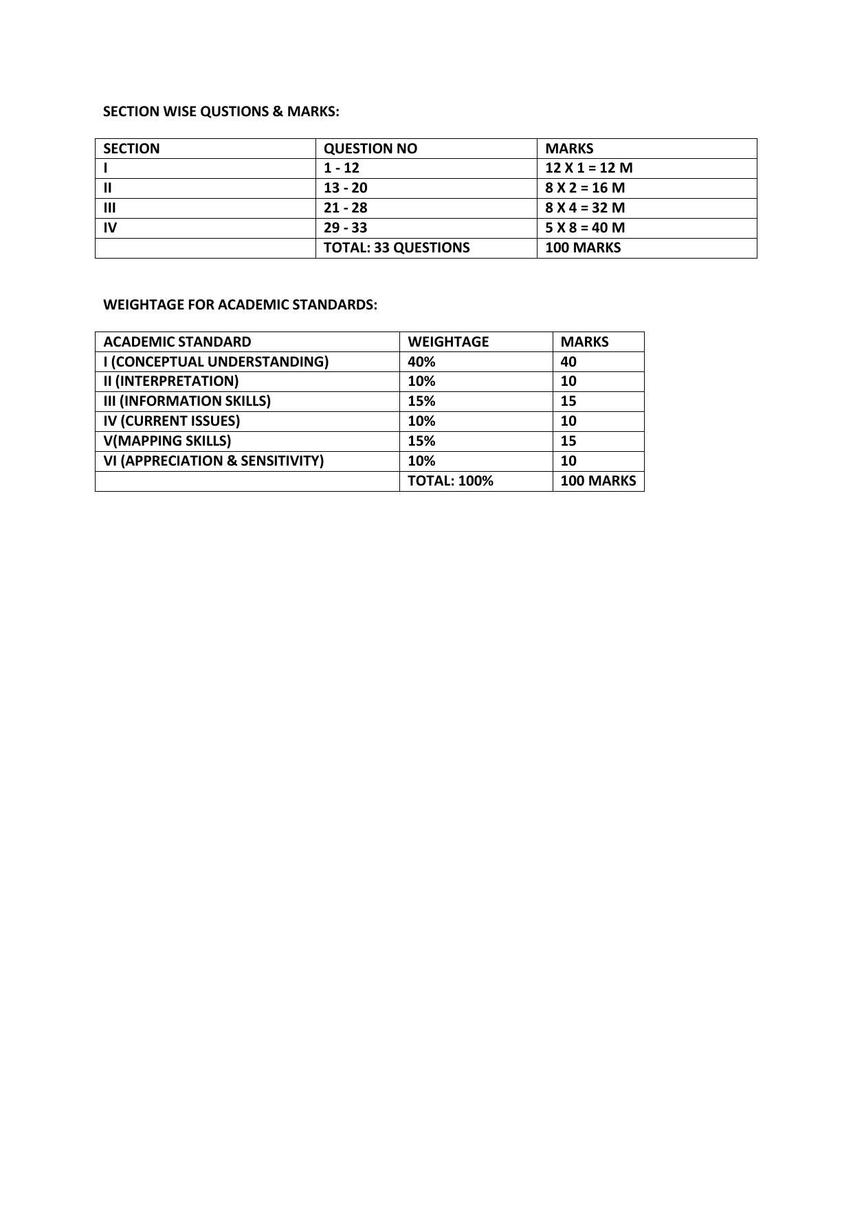 SOCIAL STUDIES PAPER - I & II (ENGLISH - MEDIUM) 2024 Model Paper - Page 10