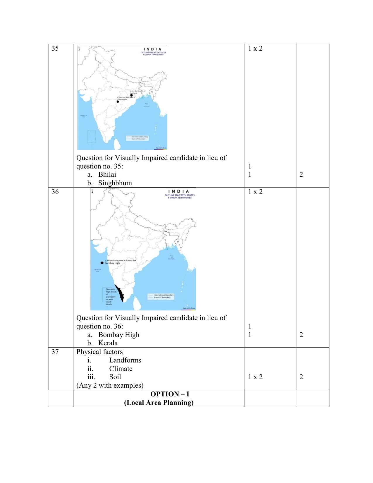 NIOS Class 12 Geography (Old) Sample Paper - Page 16