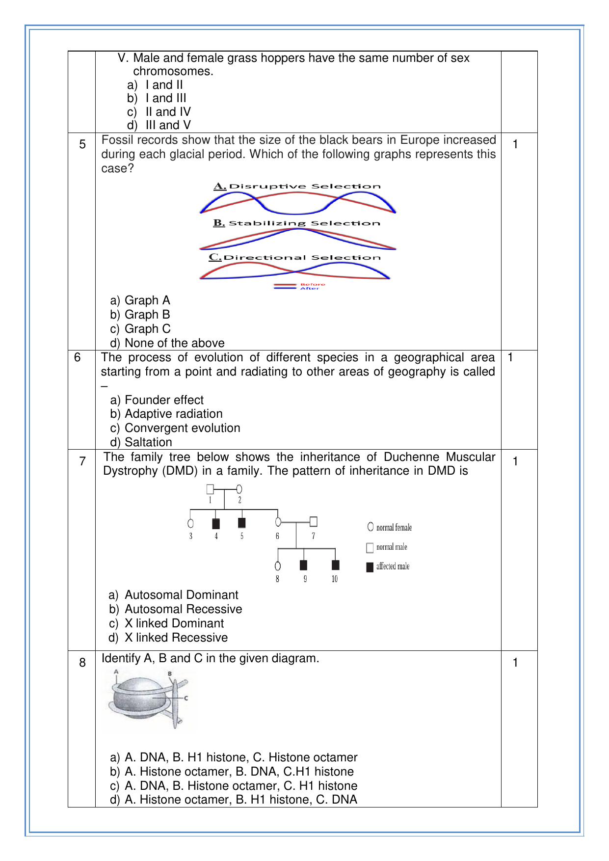 CBSE Class 12 Biology SET 2 Practice Questions 2023-24  - Page 2