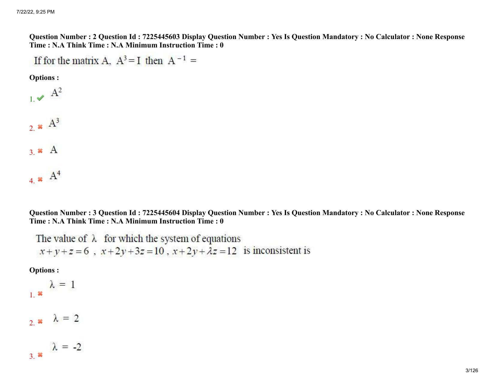 AP ECET 2022 - MECHANICAL ENGINEERING Question Paper With Preliminary Keys - Page 3