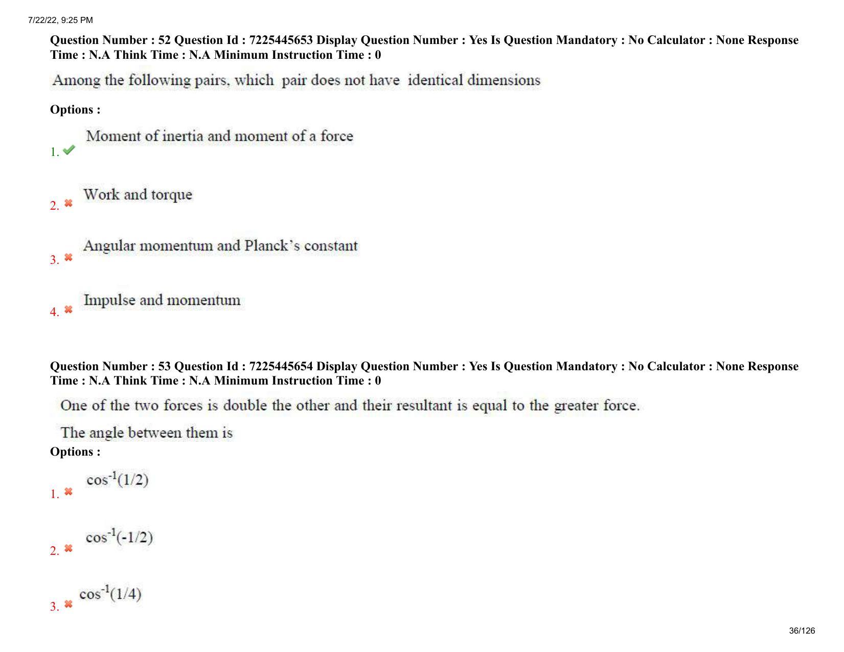 AP ECET 2022 - MECHANICAL ENGINEERING Question Paper With Preliminary Keys - Page 36