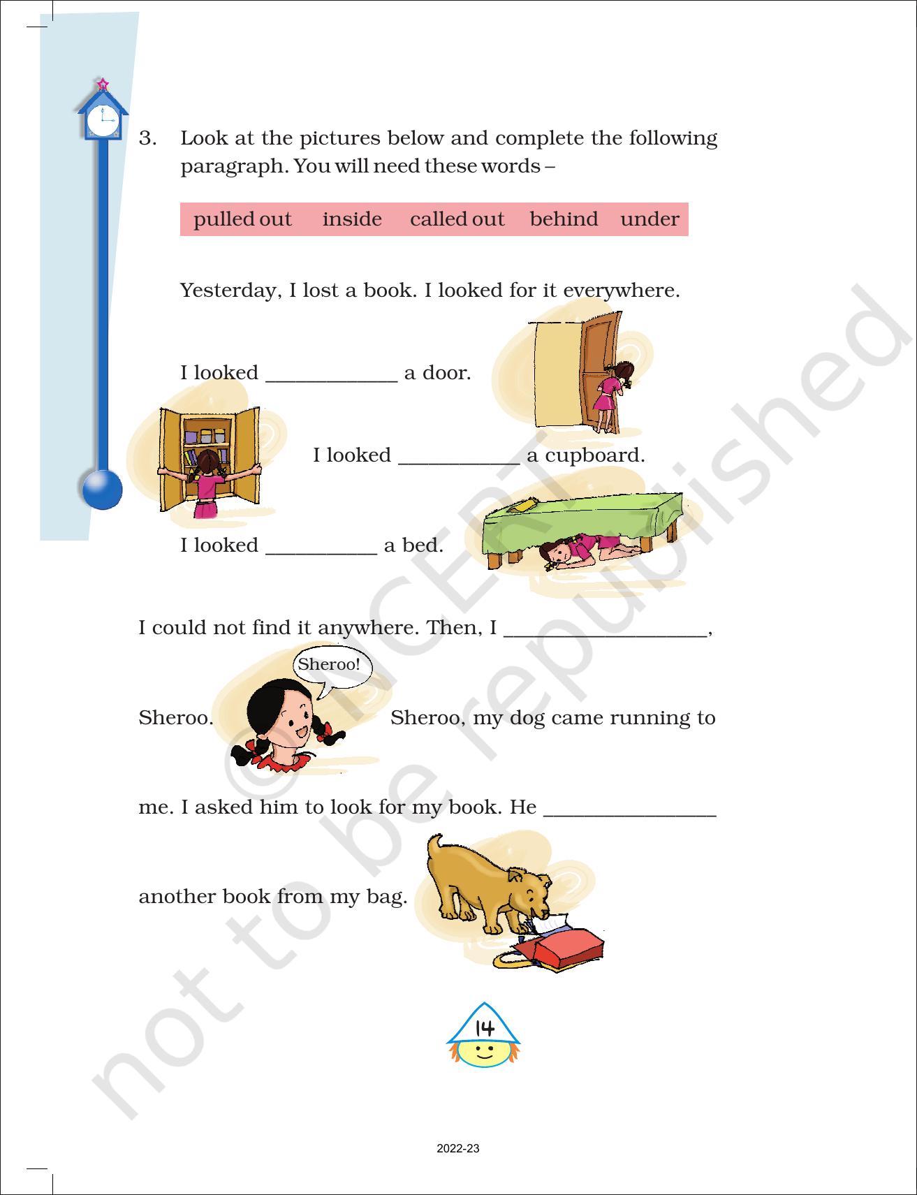 NCERT Book for Class 4 English (Poem): Chapter 1-WAKE UP! - Page 15