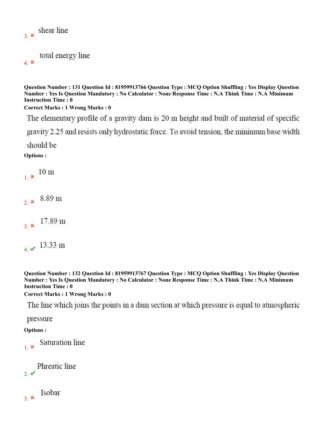TS ECET 2022 Civil Engineering Question Paper - Page 61
