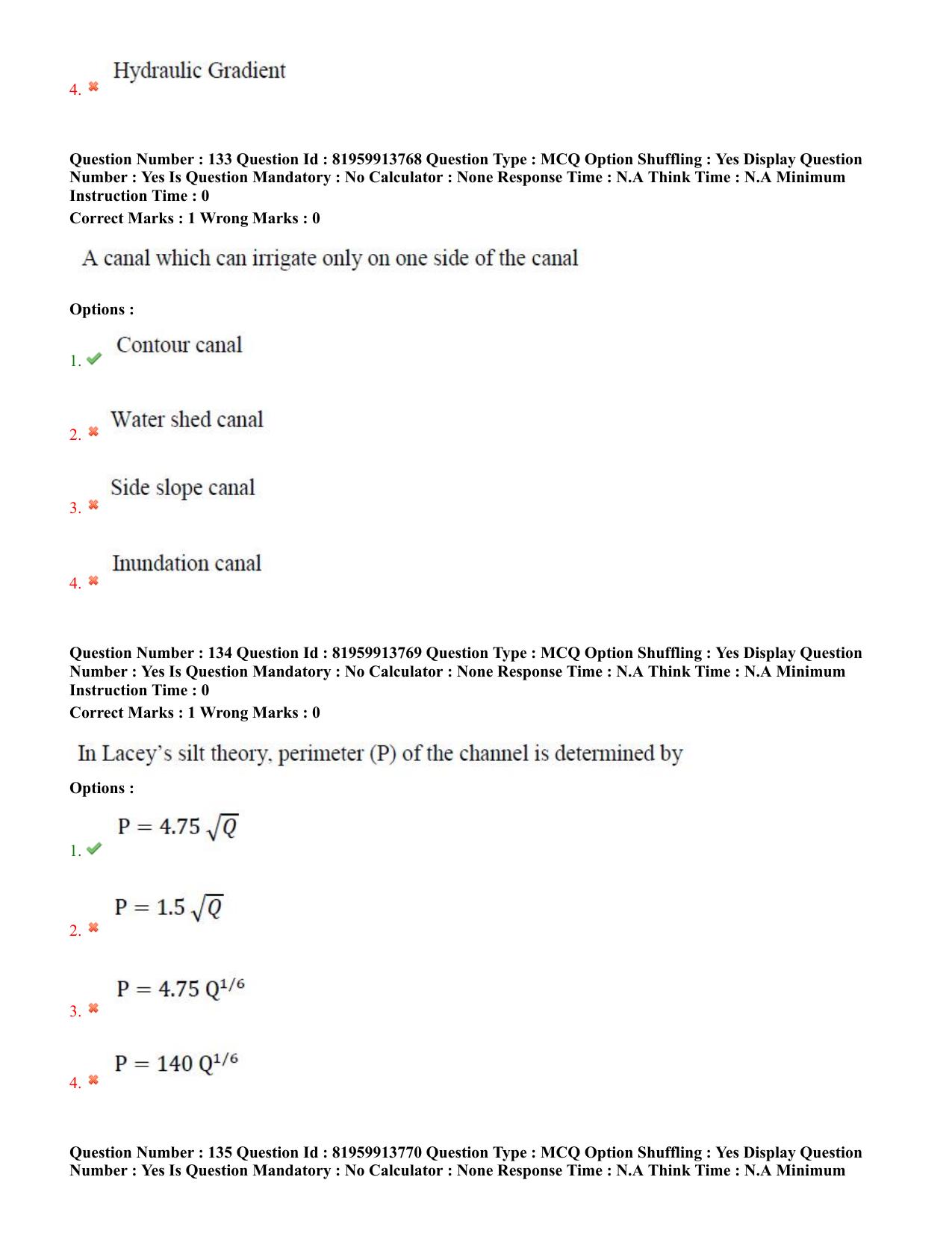 TS ECET 2022 Civil Engineering Question Paper - Page 62