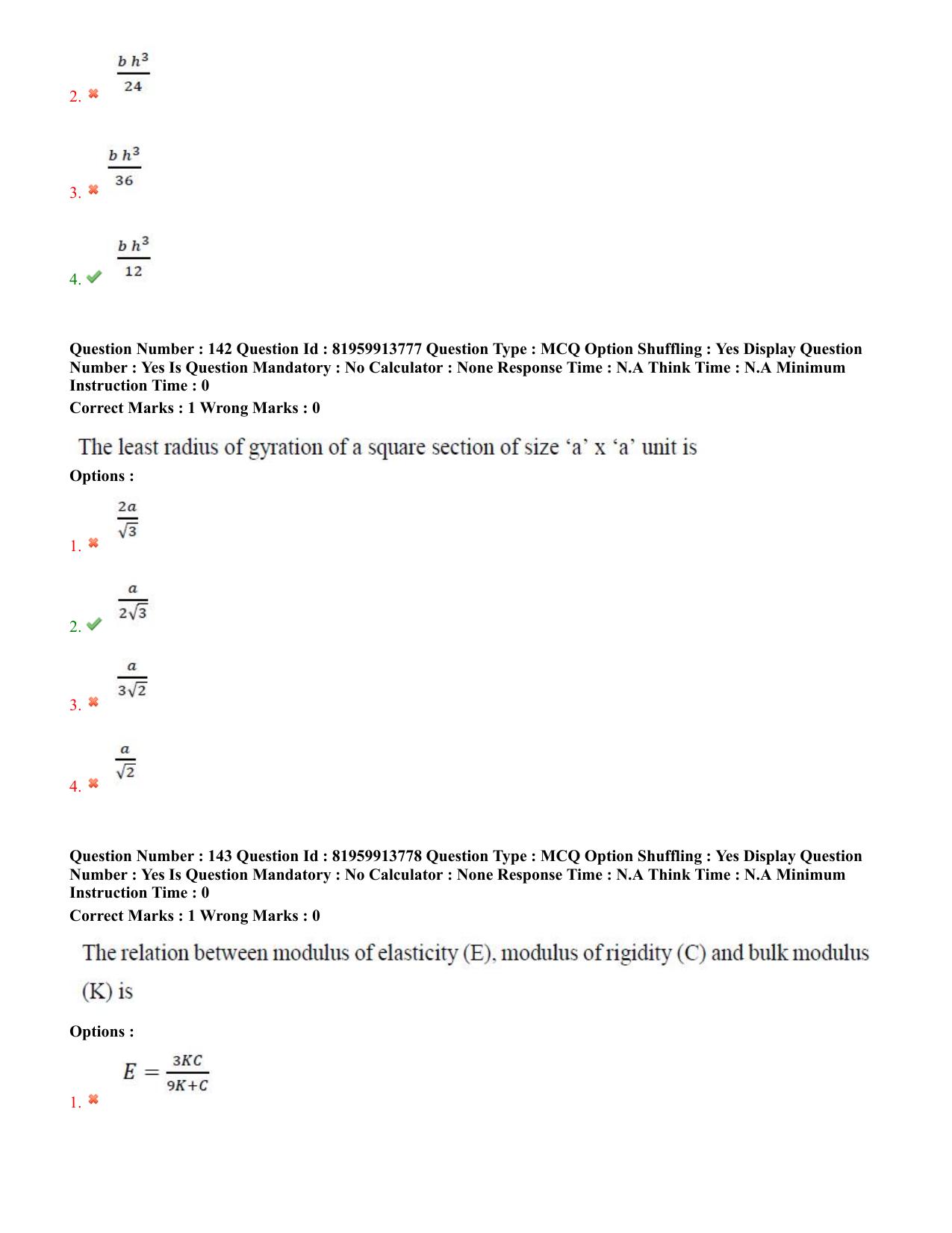 TS ECET 2022 Civil Engineering Question Paper - Page 66