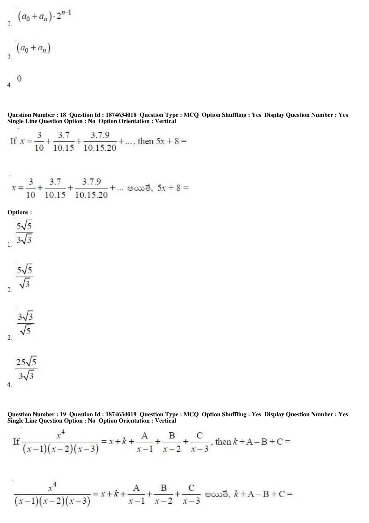 TS EAMCET 2019 Engineering Question Paper with Key (21 April 2019 Forenoon) - Page 12