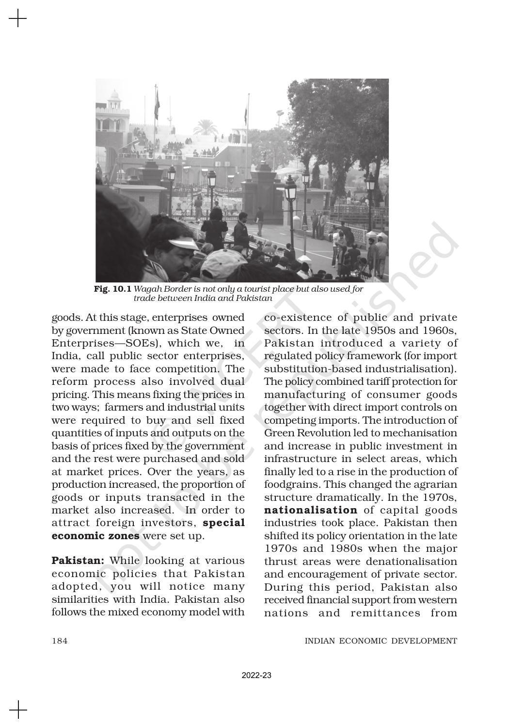 NCERT Book for Class 11 Economics (Indian Economics) Chapter 10 Comparative Development Experiences of India and its Neighbours - Page 6
