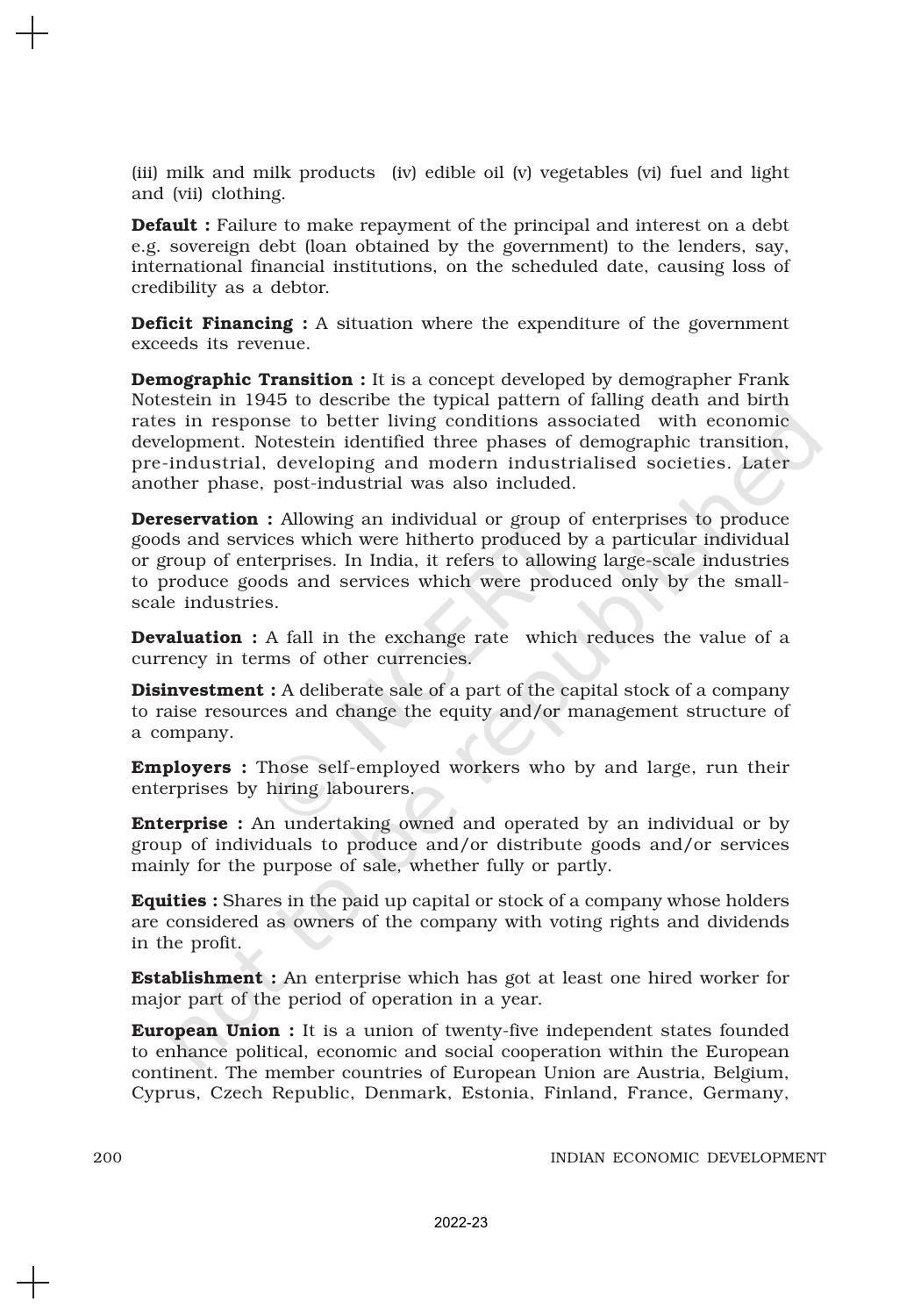 NCERT Book for Class 11 Economics (Indian Economics) Chapter 10 Comparative Development Experiences of India and its Neighbours - Page 22