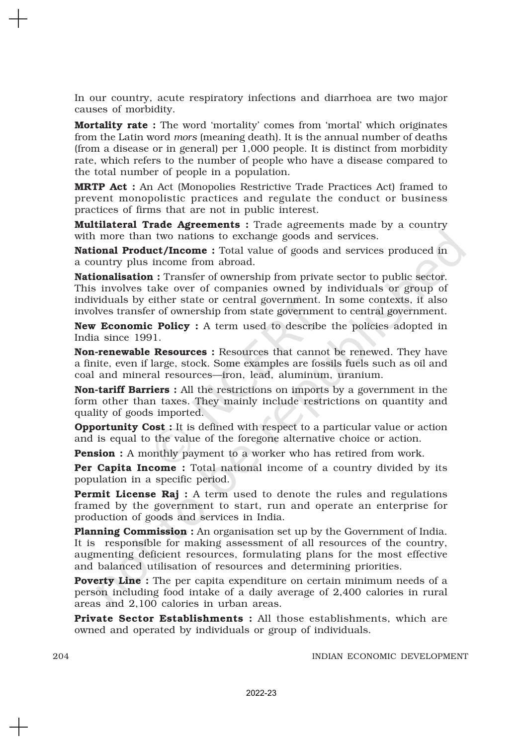 NCERT Book for Class 11 Economics (Indian Economics) Chapter 10 Comparative Development Experiences of India and its Neighbours - Page 26