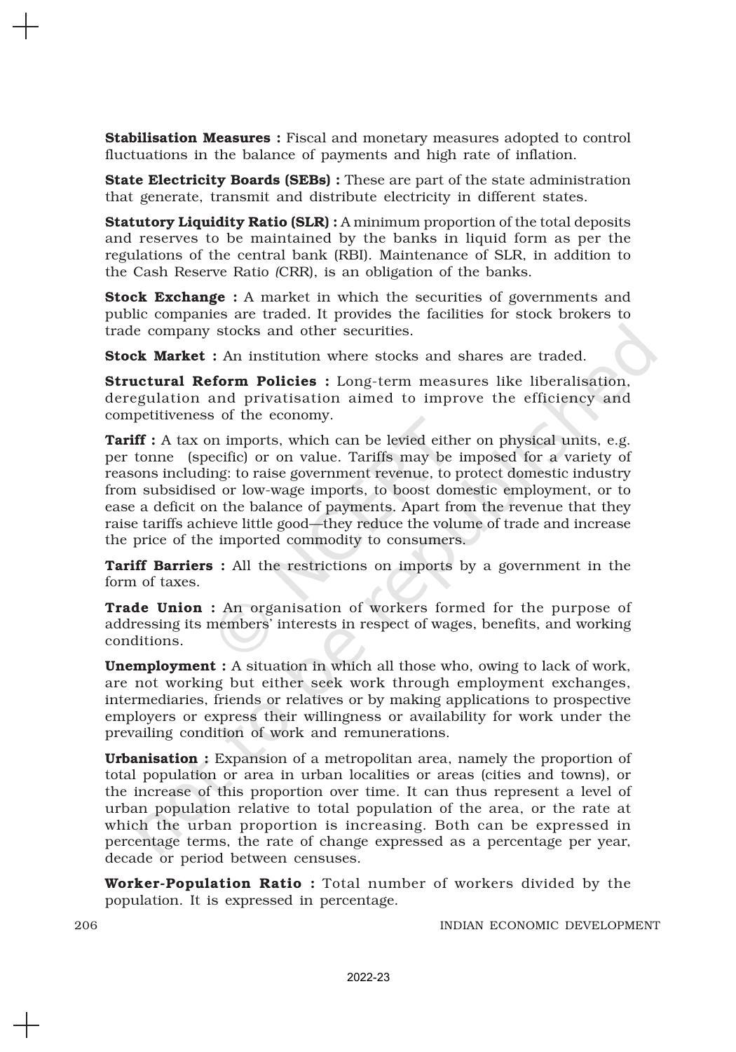 NCERT Book for Class 11 Economics (Indian Economics) Chapter 10 Comparative Development Experiences of India and its Neighbours - Page 28