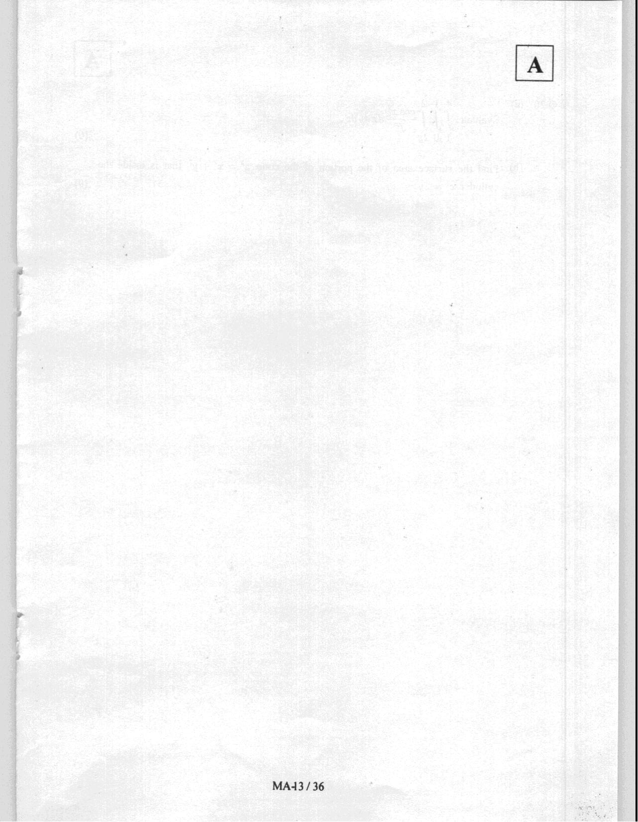JAM 2008: MA Question Paper - Page 15