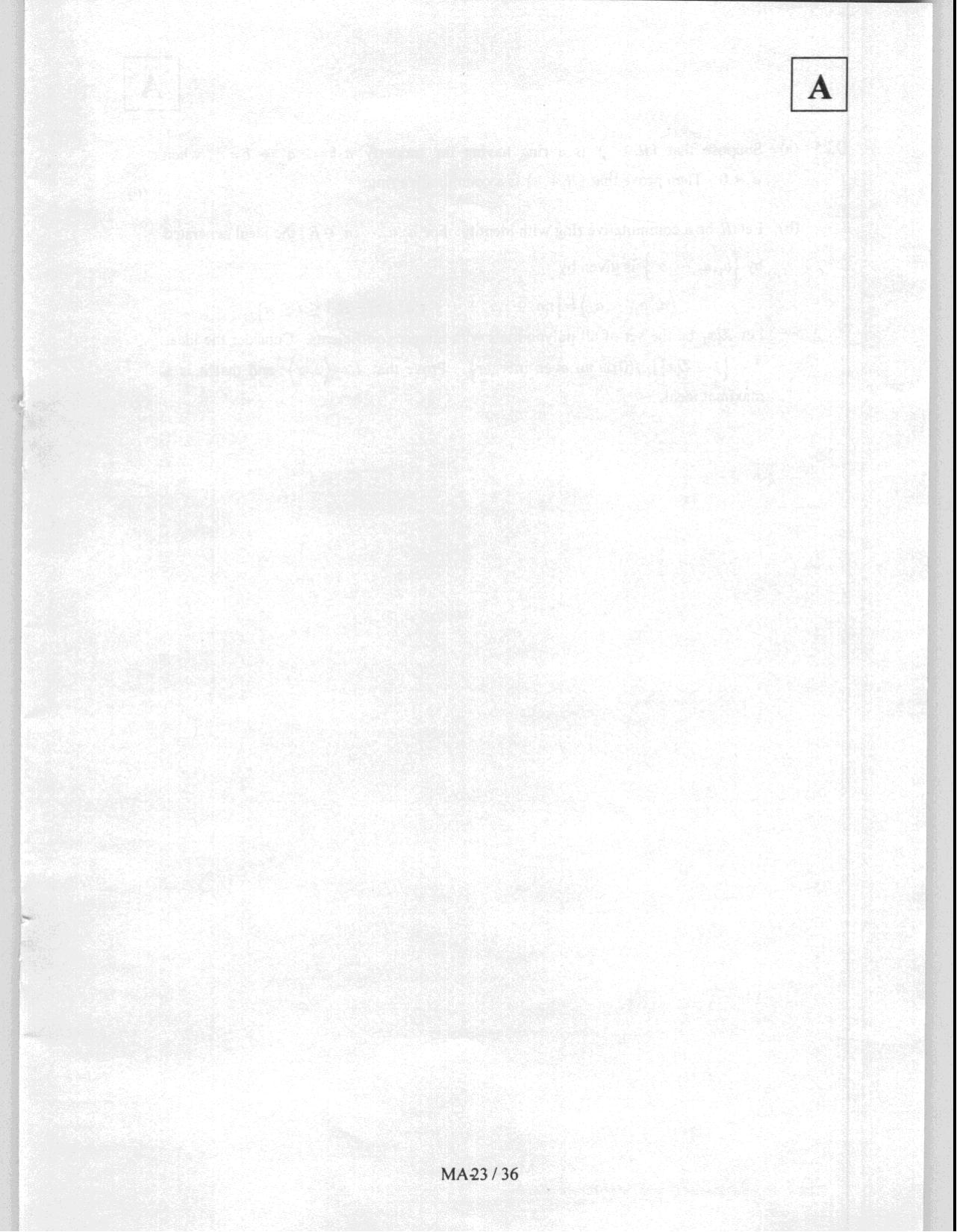 JAM 2008: MA Question Paper - Page 25