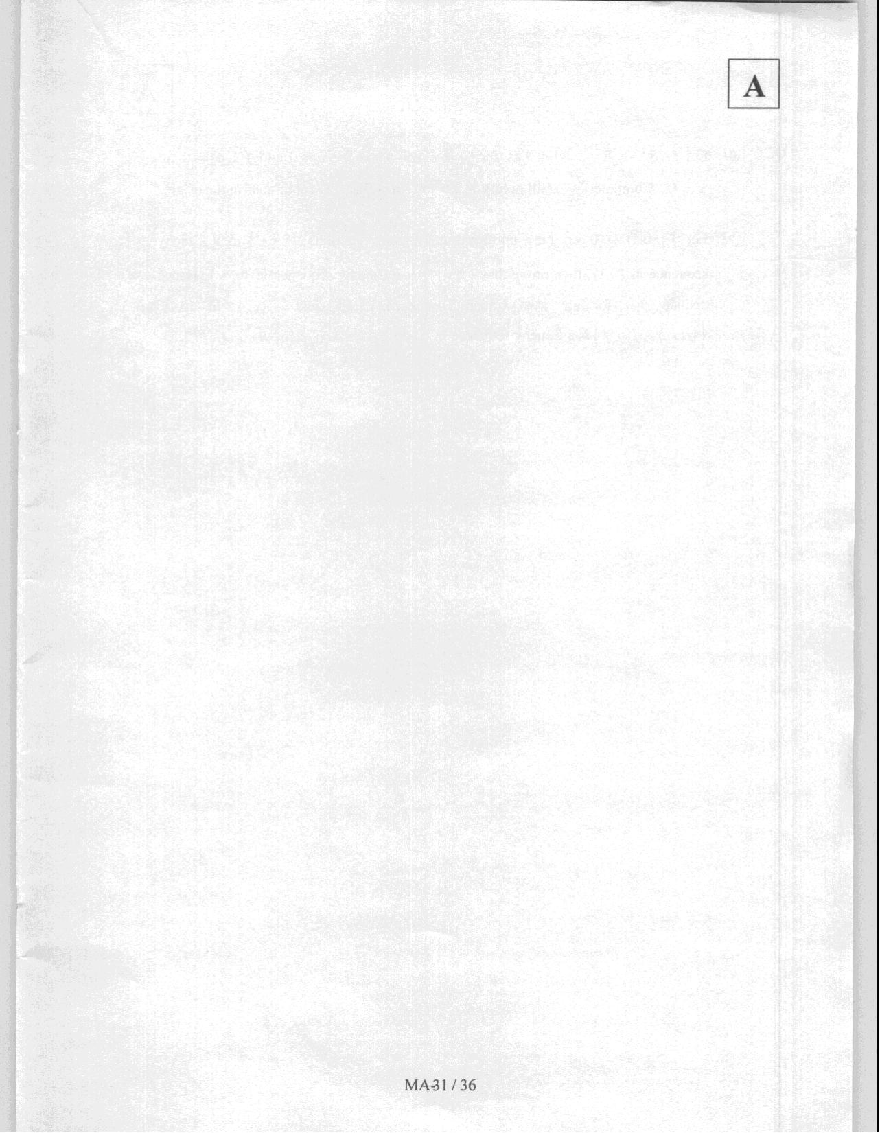 JAM 2008: MA Question Paper - Page 33