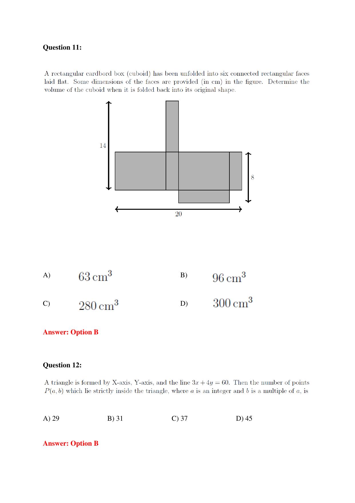TIFR GS Science Education Sample Papers with Answer Key - Page 7