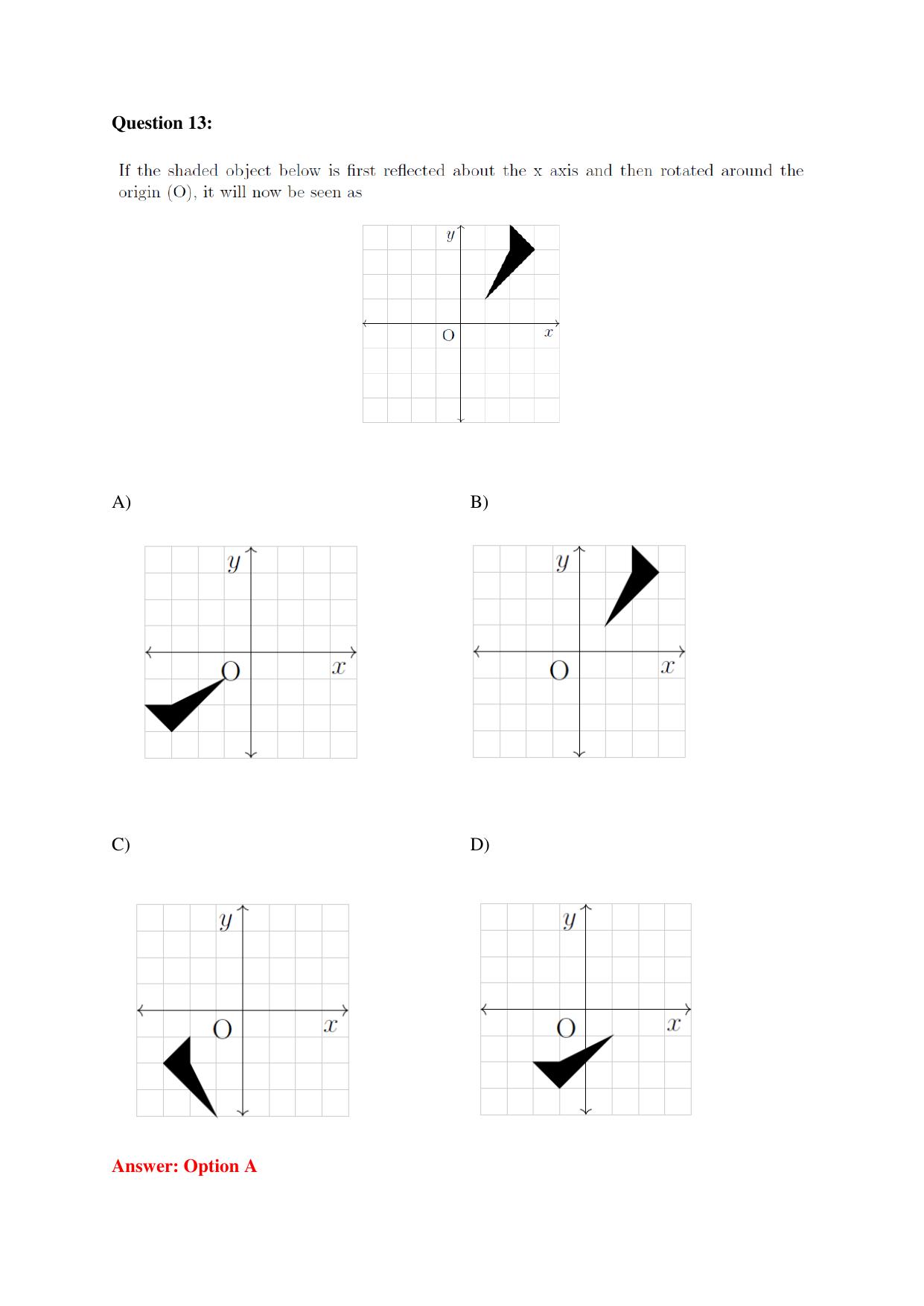 TIFR GS Science Education Sample Papers with Answer Key - Page 8