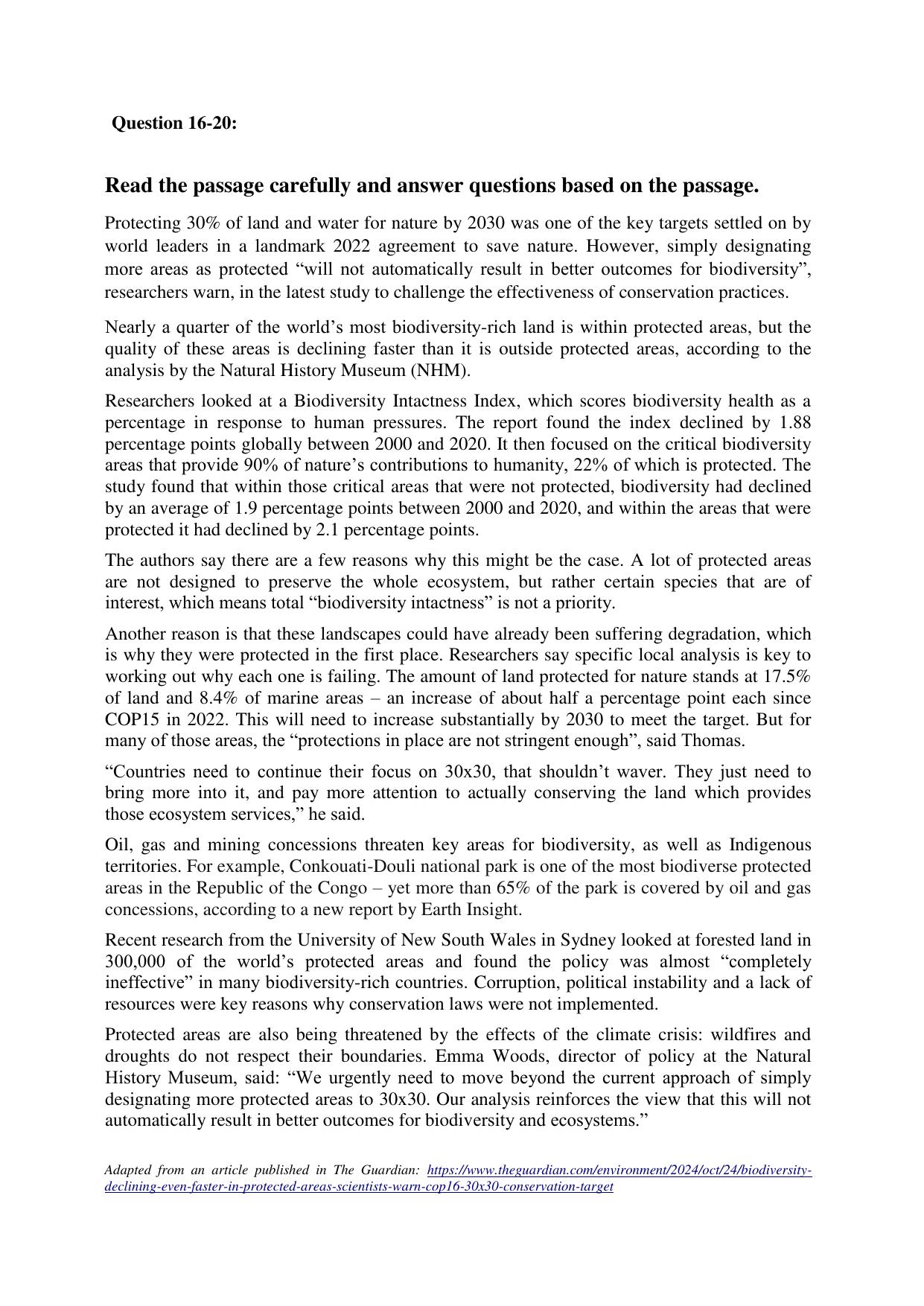 TIFR GS Science Education Sample Papers with Answer Key - Page 10
