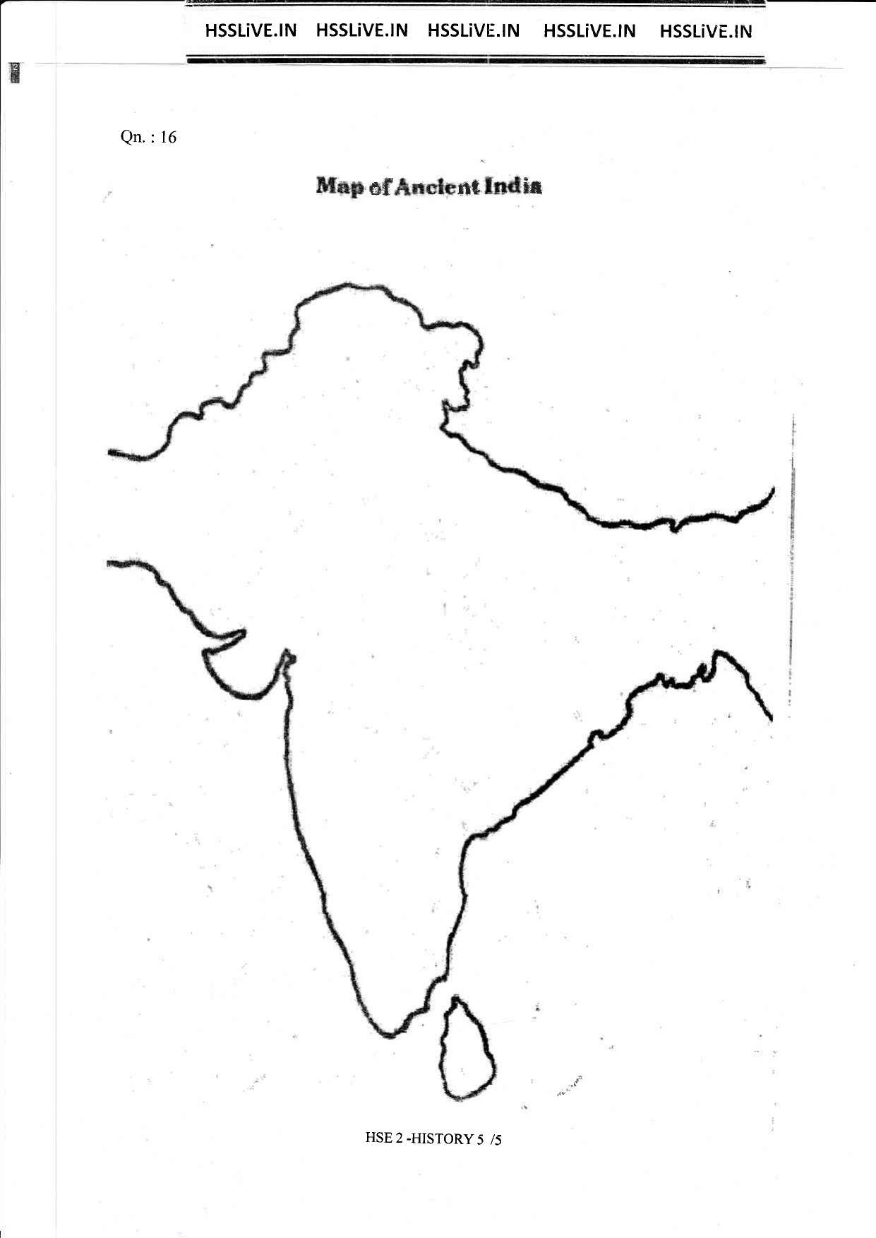Kerala Plus Two 2018 History Model Question paper - Page 5