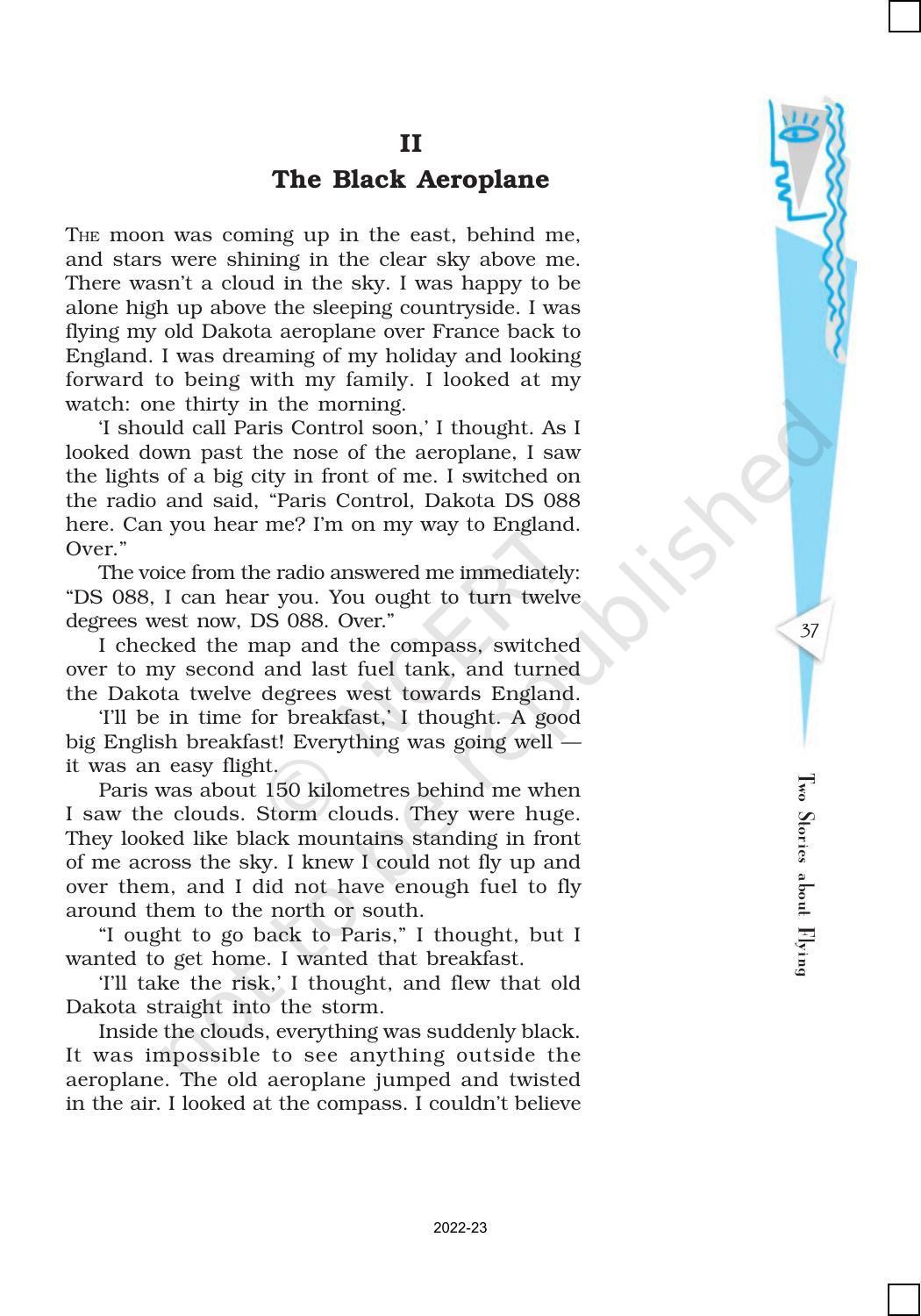 NCERT Book for Class 10 English (First Flight) Chapter 3 Two Stories about Flying - Page 6