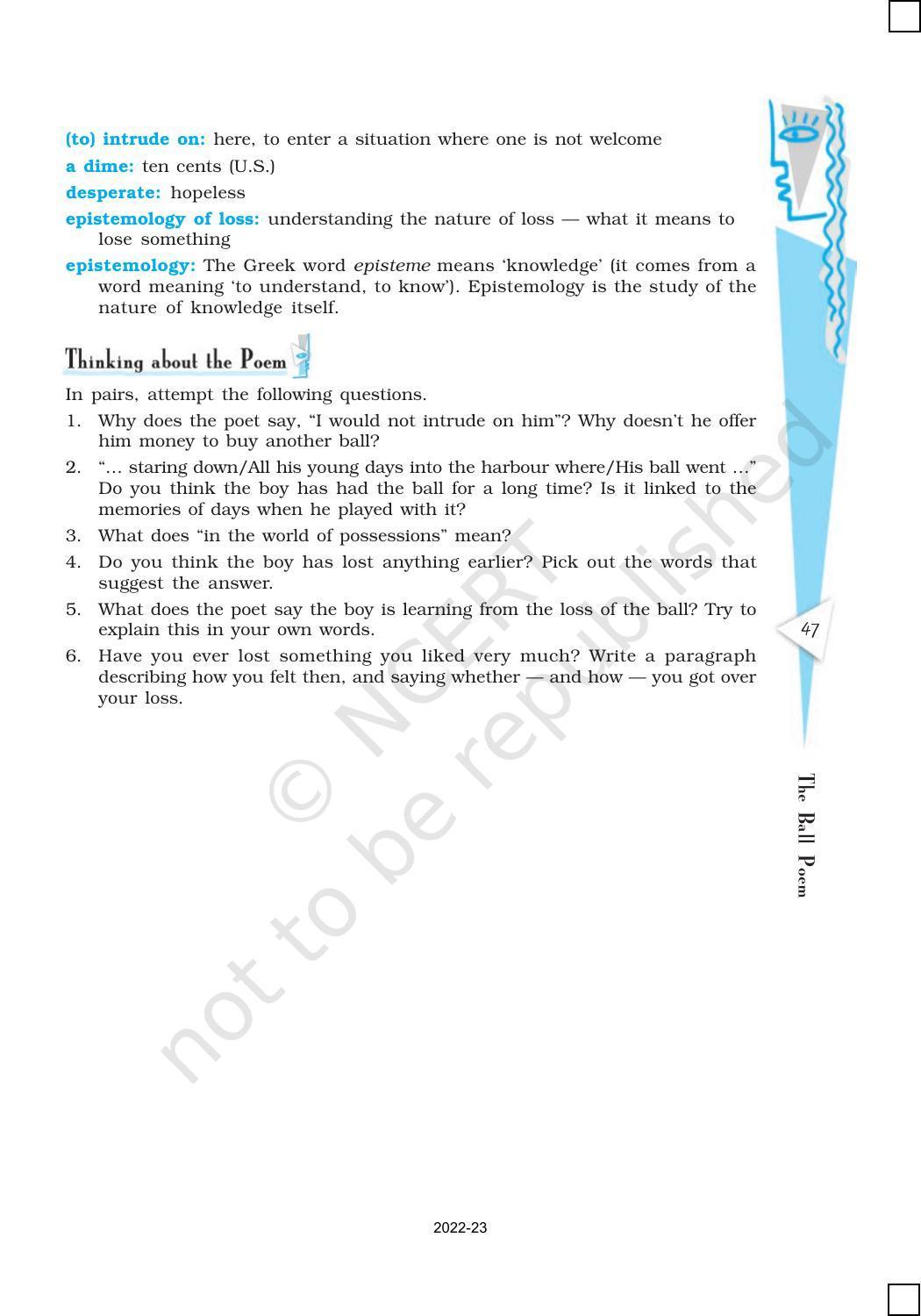 NCERT Book for Class 10 English (First Flight) Chapter 3 Two Stories about Flying - Page 16