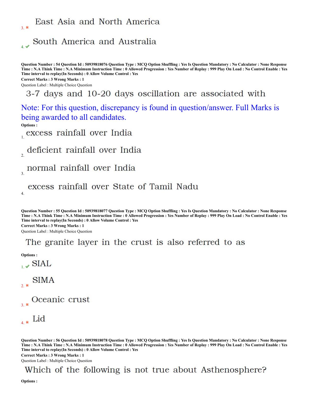 BHU RET Geophysics 2020 Question Paper - Page 24