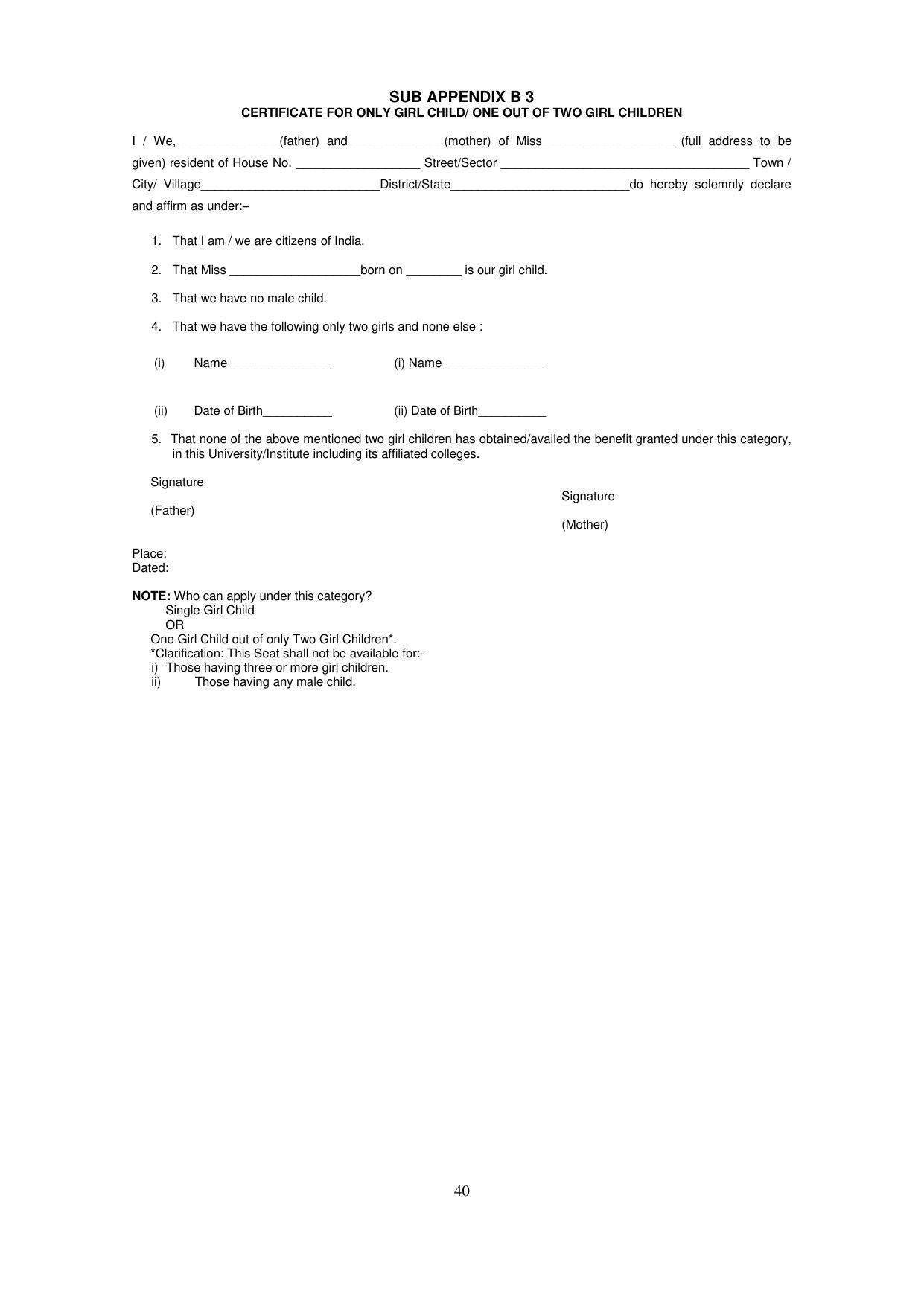 Panjab University, Chandigarh PG Prospectus 2021 - Page 40