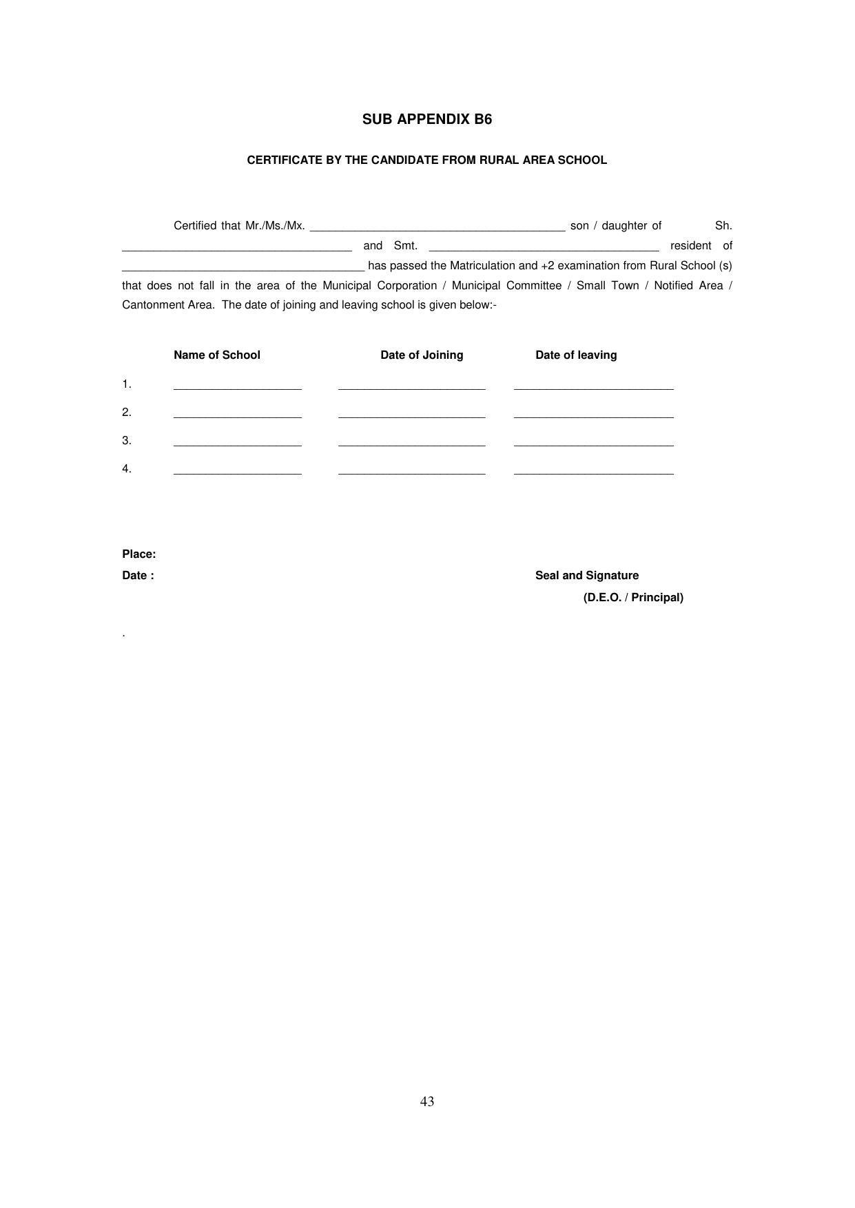 Panjab University, Chandigarh PG Prospectus 2021 - Page 43