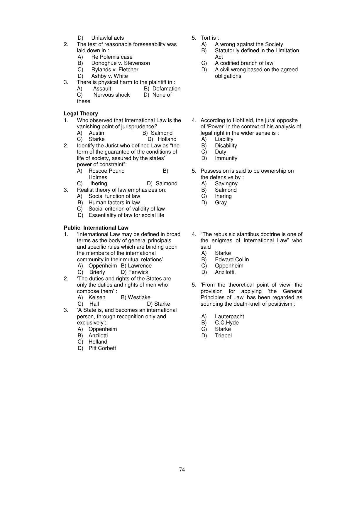 Panjab University, Chandigarh PG Prospectus 2021 - Page 74