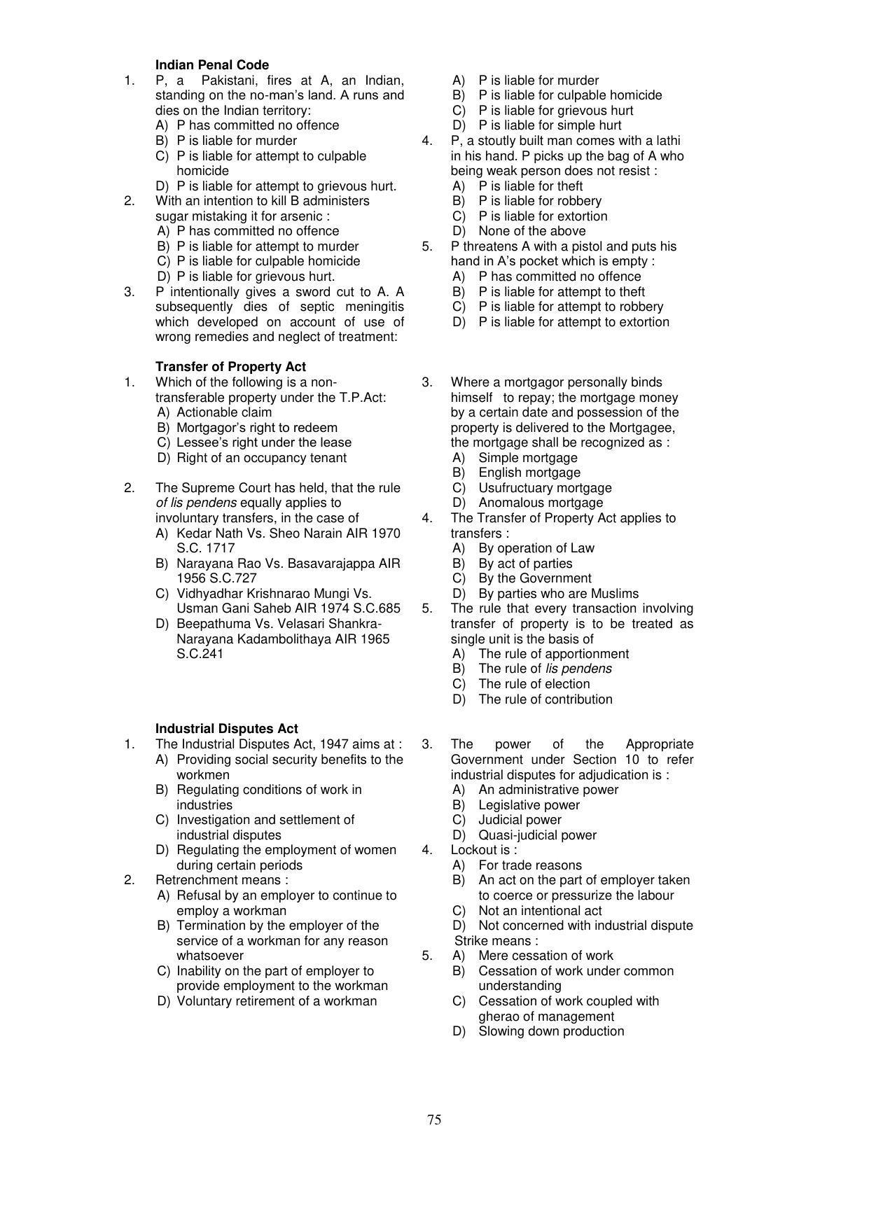 Panjab University, Chandigarh PG Prospectus 2021 - Page 75