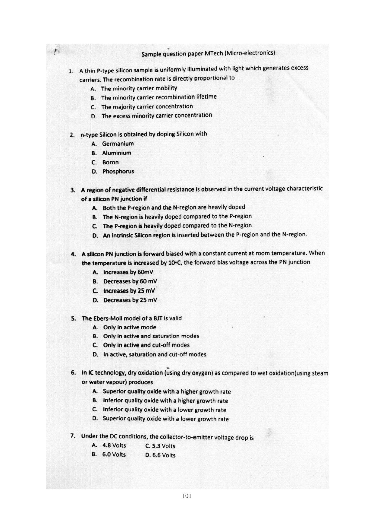 Panjab University, Chandigarh PG Prospectus 2021 - Page 101