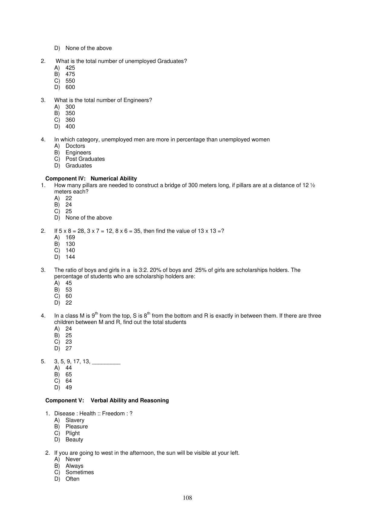 Panjab University, Chandigarh PG Prospectus 2021 - Page 108