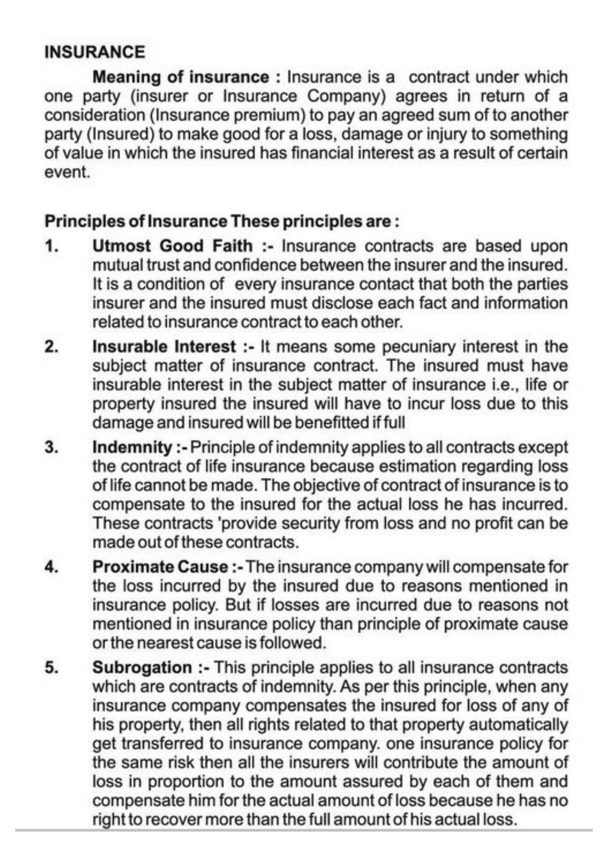 Class 11 Notes, Question & Practice Paper - Business Studies (Topic 4 : Business Services) - Page 9