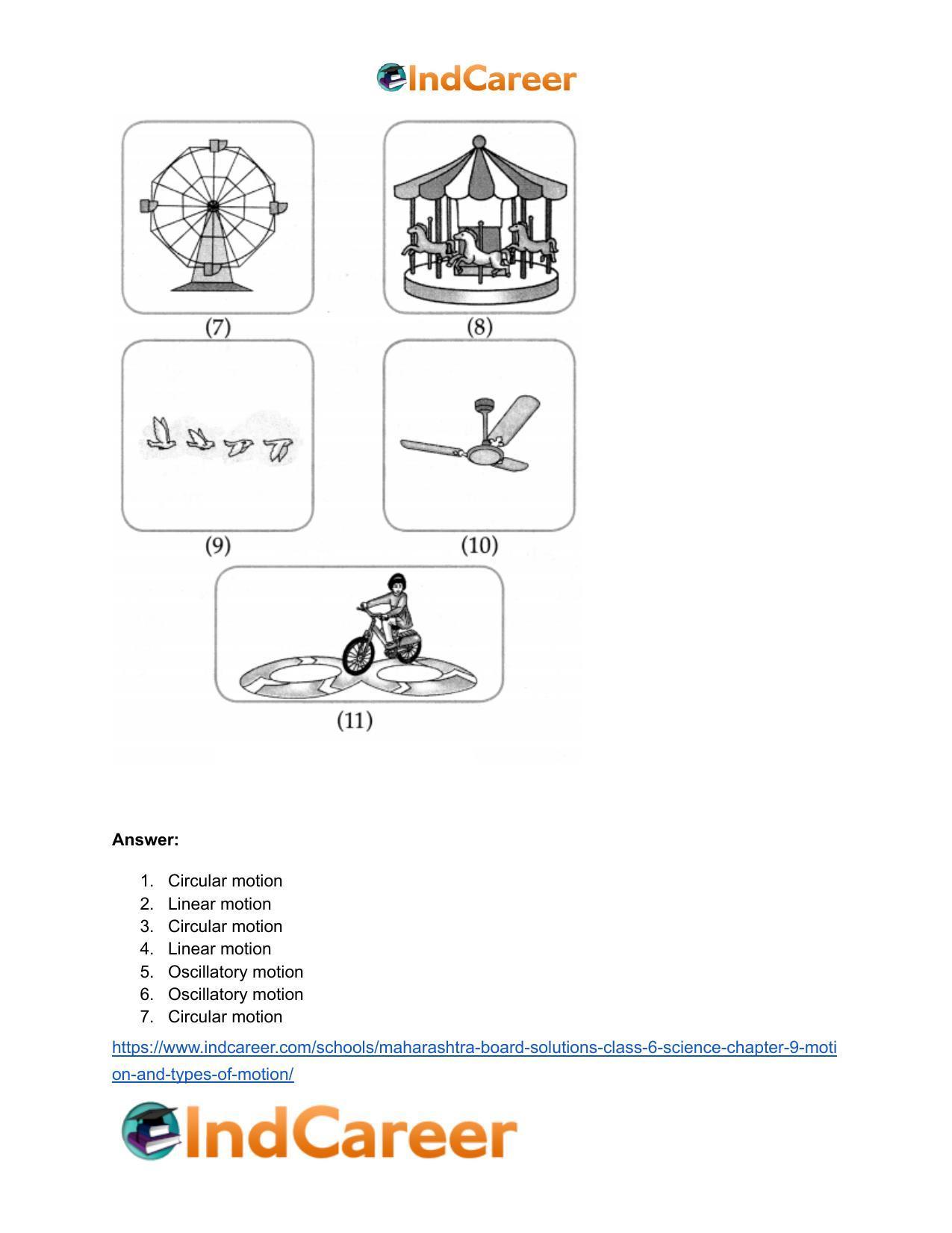 Maharashtra Board Solutions Class 6-Science: Chapter 9- Motion and Types of Motion - Page 16