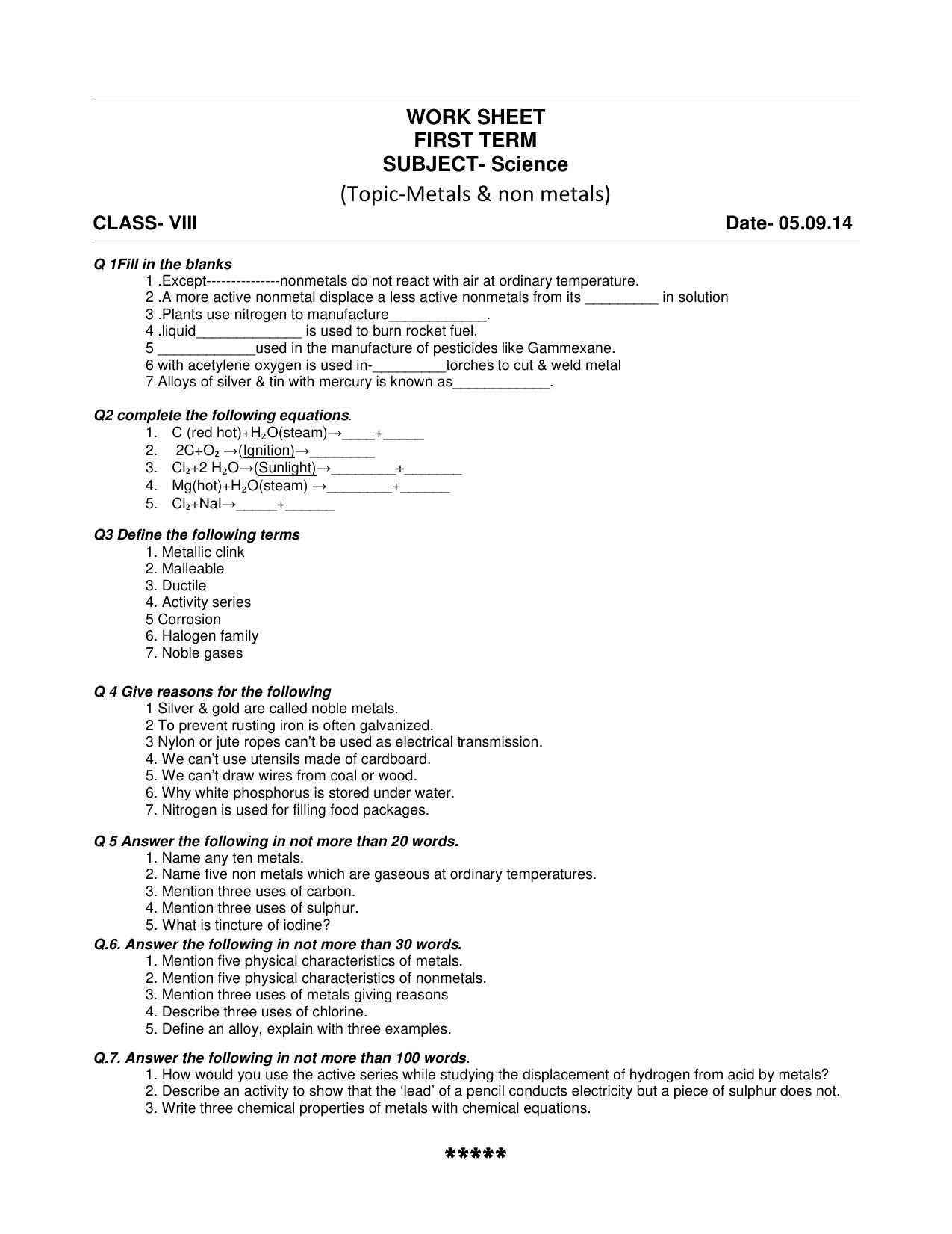 CBSE Worksheets for Class 8 Mathematics Rational Numbers sample papers - Page 29