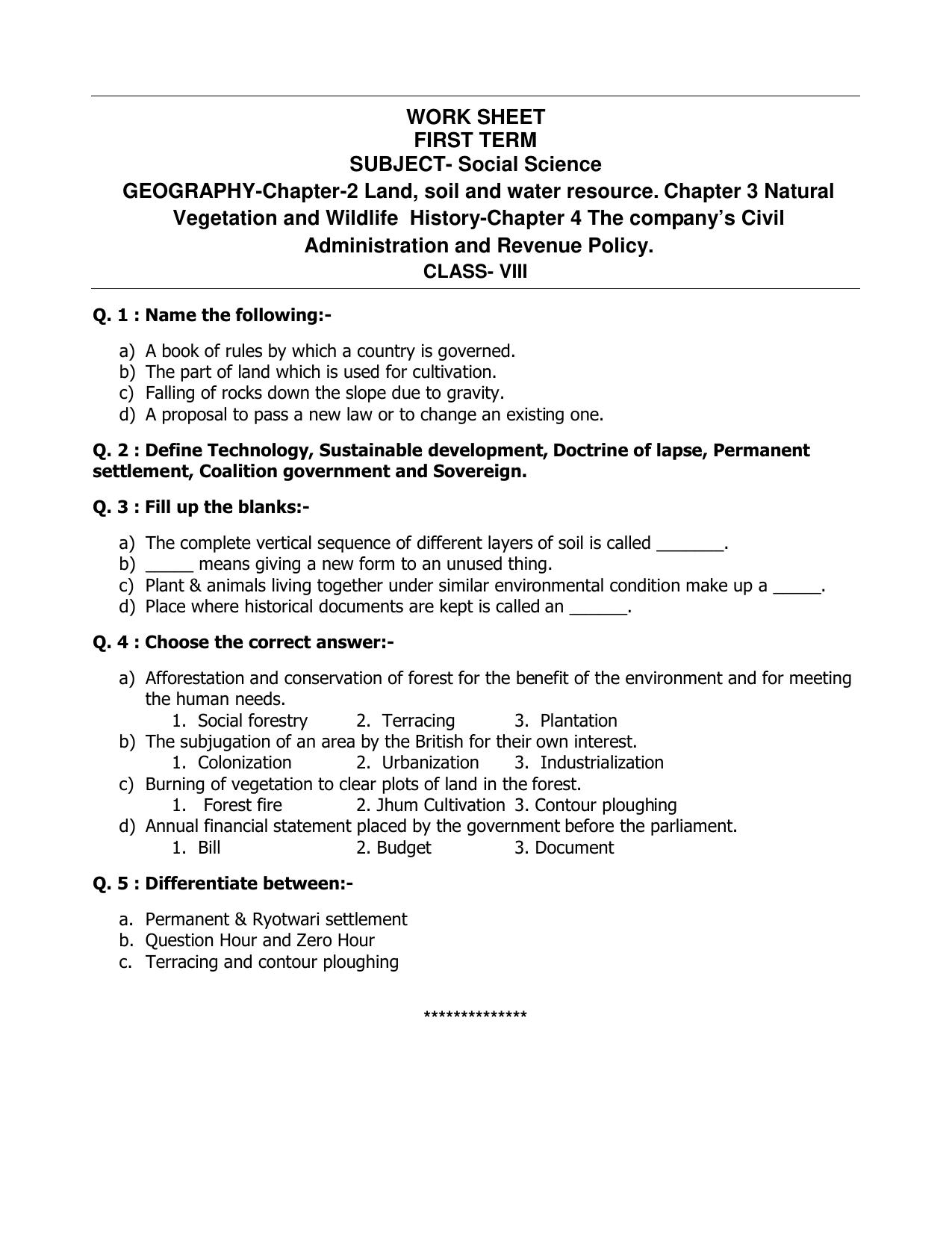 CBSE Worksheets for Class 8 Mathematics Rational Numbers sample papers - Page 30