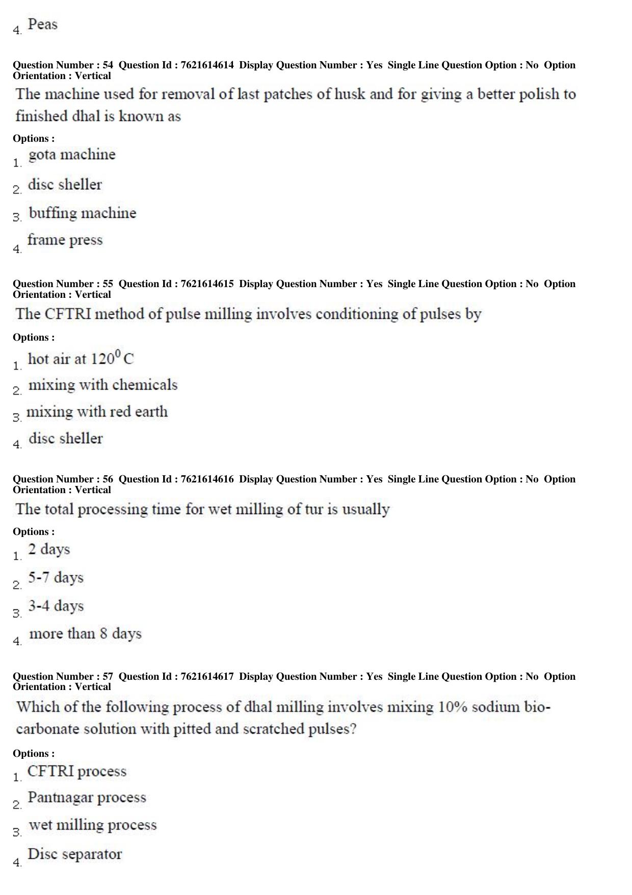 TS PGECET 2017: Food-Technology Question Papers - Page 14