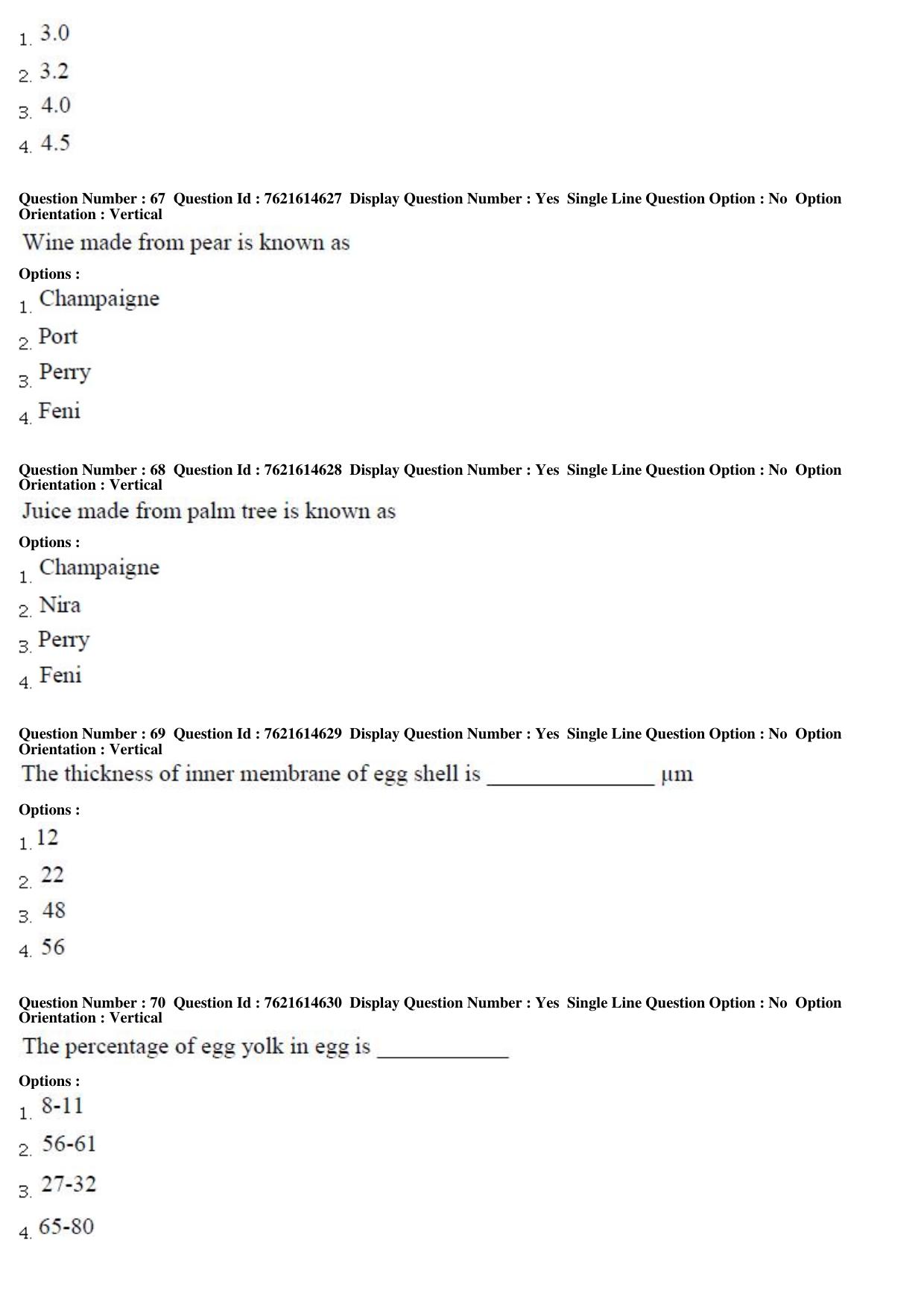 TS PGECET 2017: Food-Technology Question Papers - Page 17