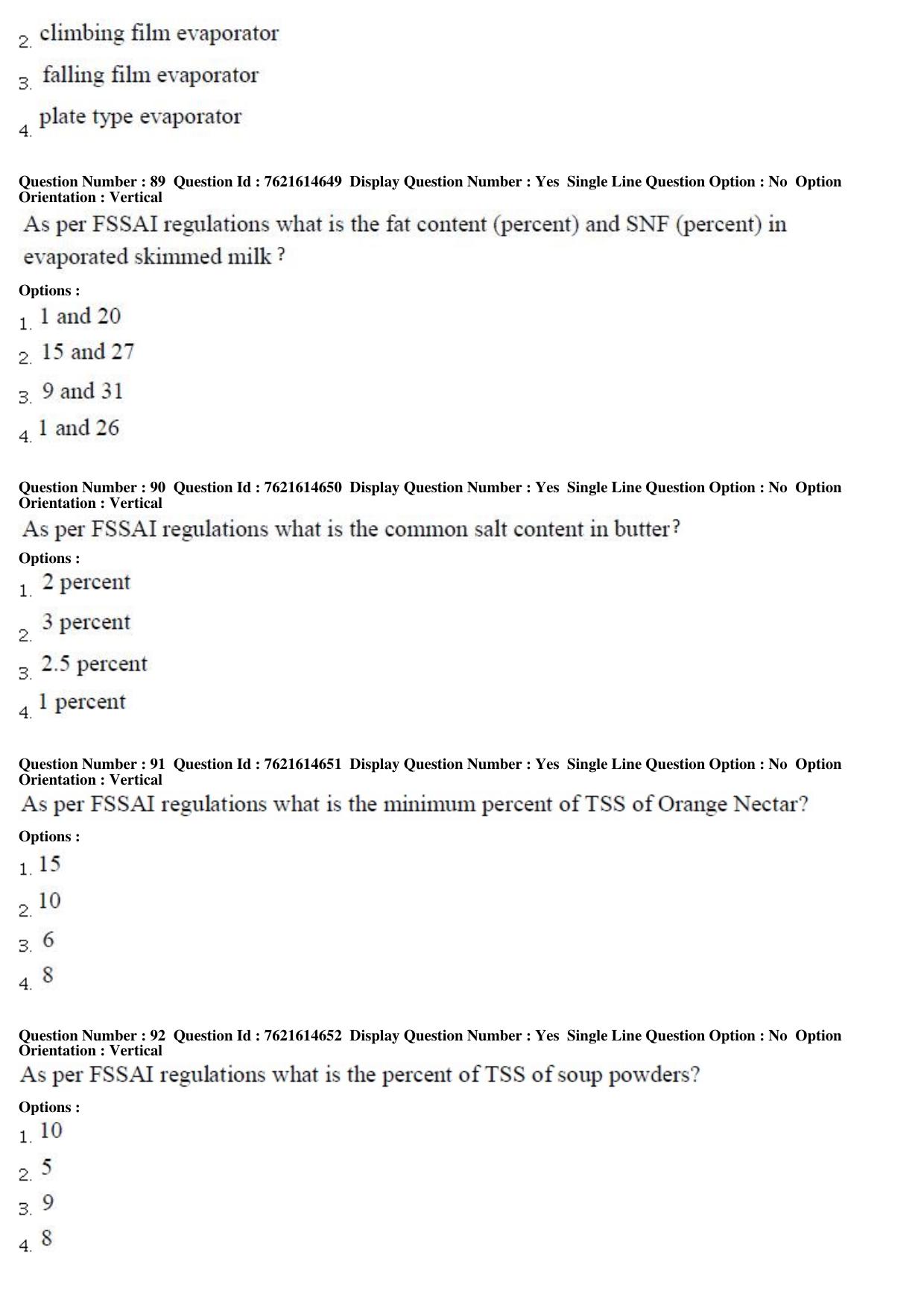TS PGECET 2017: Food-Technology Question Papers - Page 22