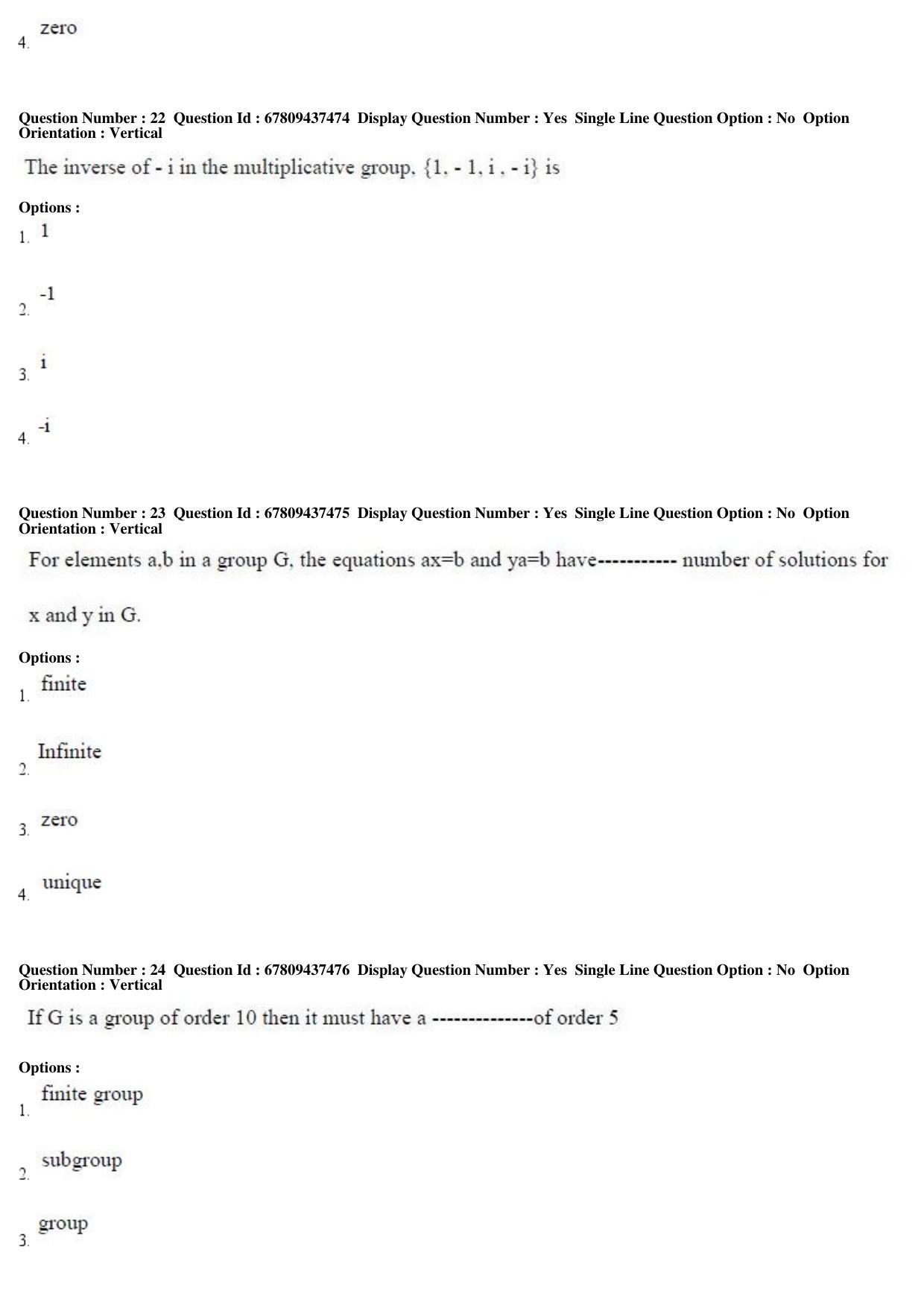 AP ECET 2019 - BSc Mathematics Question Paper With Preliminary Keys Shift1 - Page 9