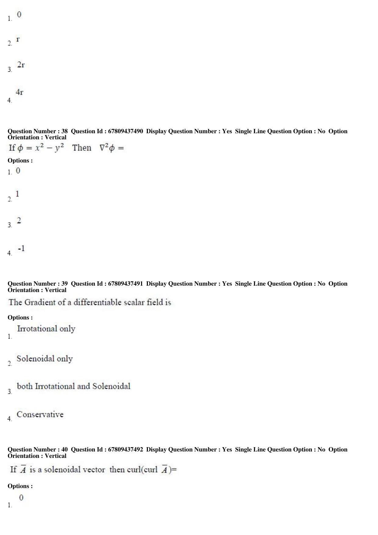 AP ECET 2019 - BSc Mathematics Question Paper With Preliminary Keys Shift1 - Page 14