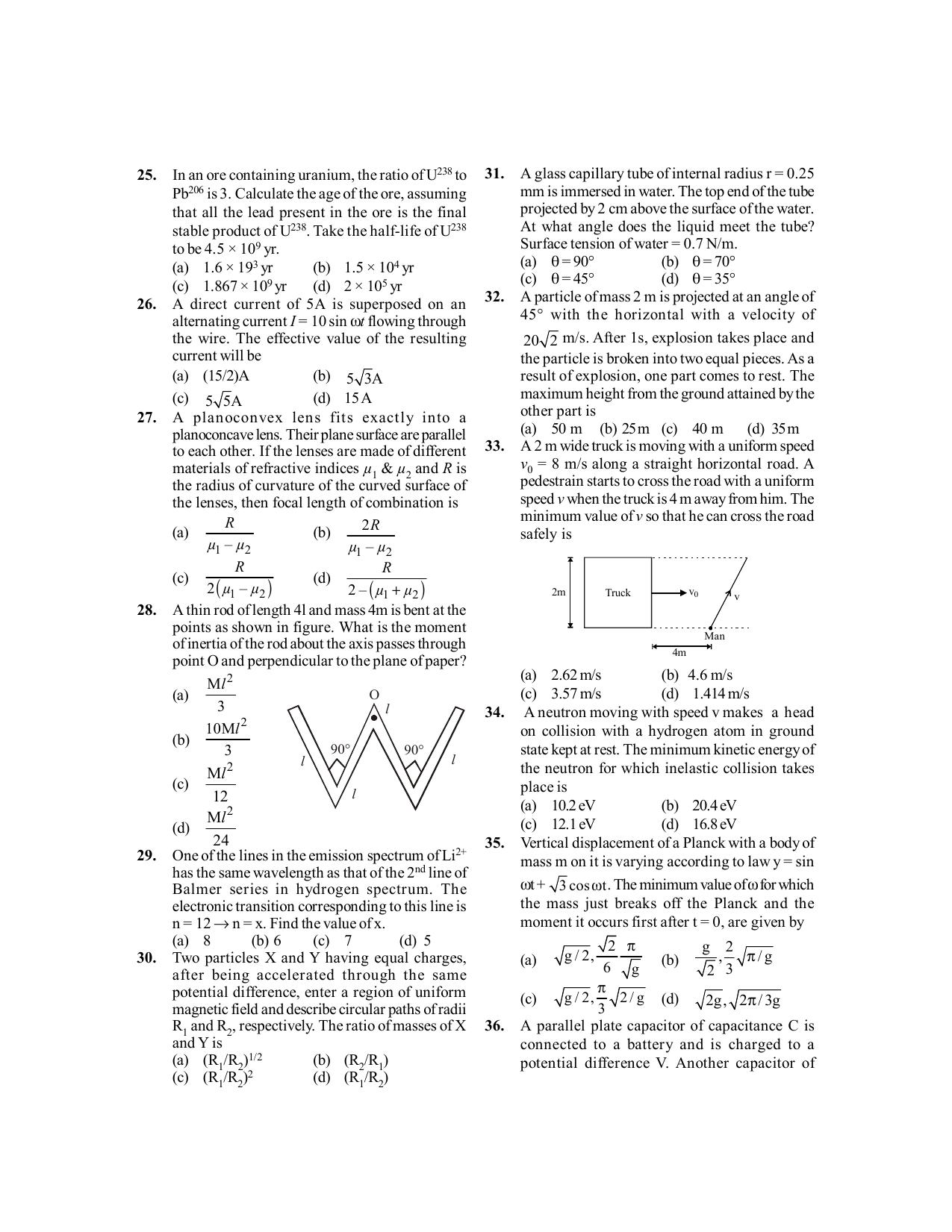 BITSAT 2015 Question Paper - Page 4