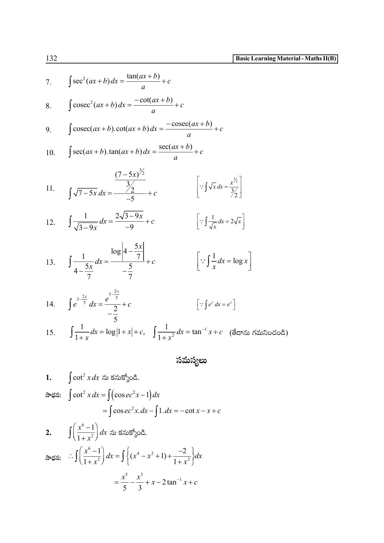 TS SCERT Inter 2nd Year Maths Path 1 (Telugu Medium) Text Book - Page 137