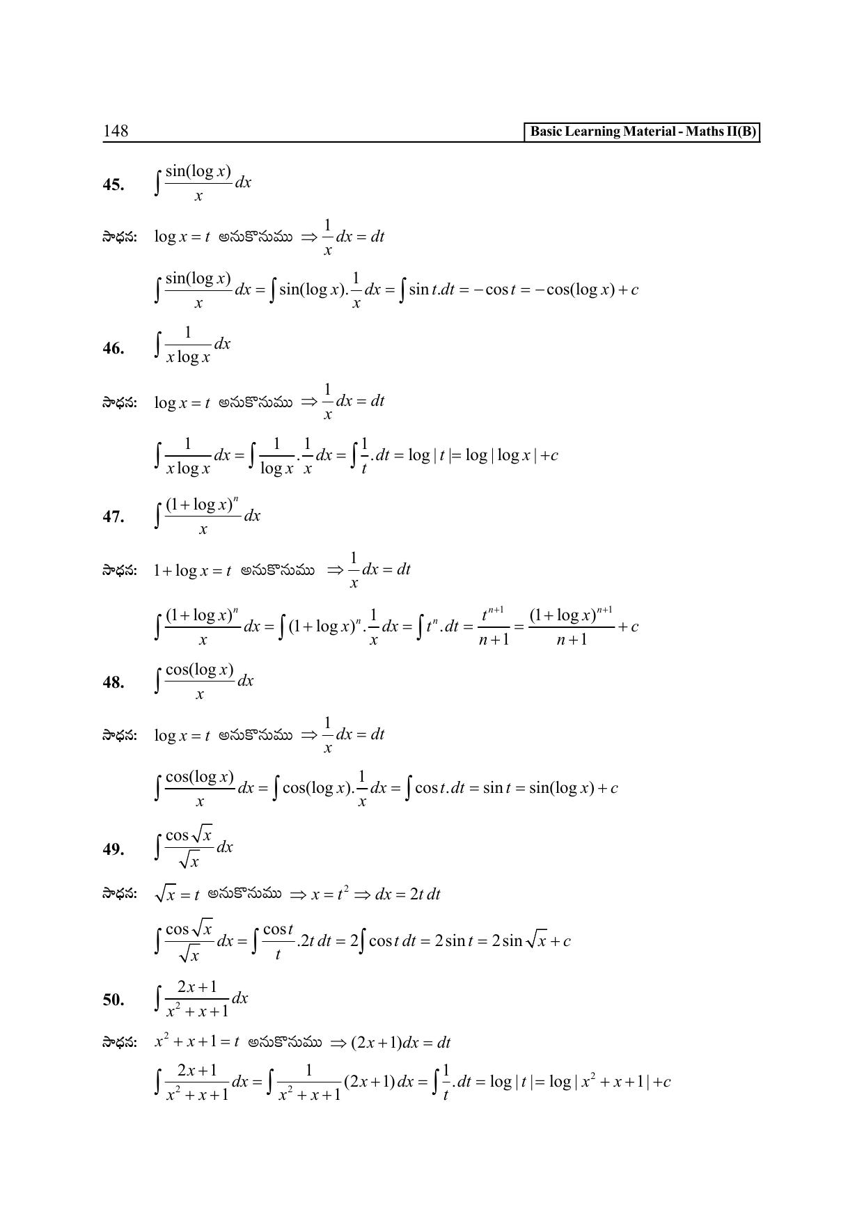 TS SCERT Inter 2nd Year Maths Path 1 (Telugu Medium) Text Book - Page 153