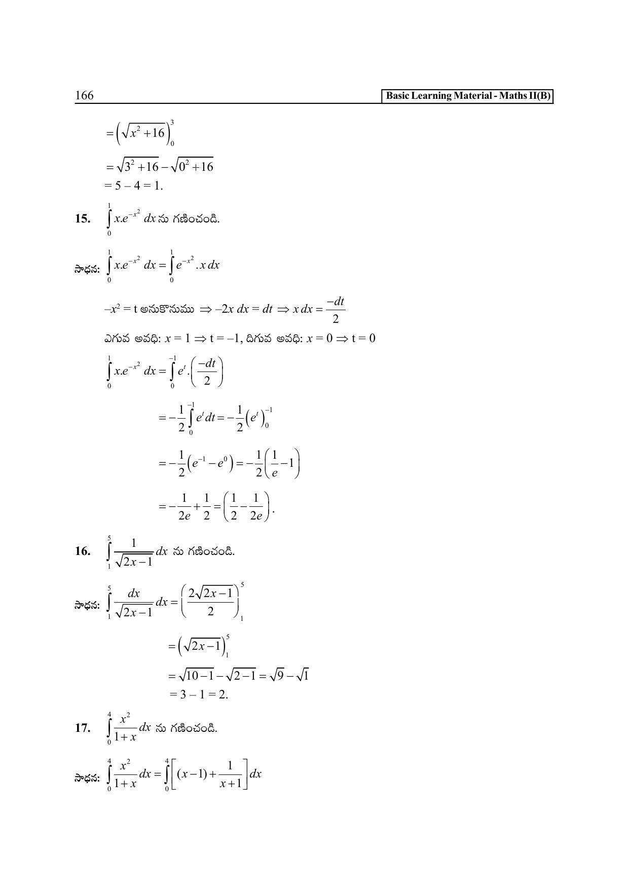 TS SCERT Inter 2nd Year Maths Path 1 (Telugu Medium) Text Book - Page 171