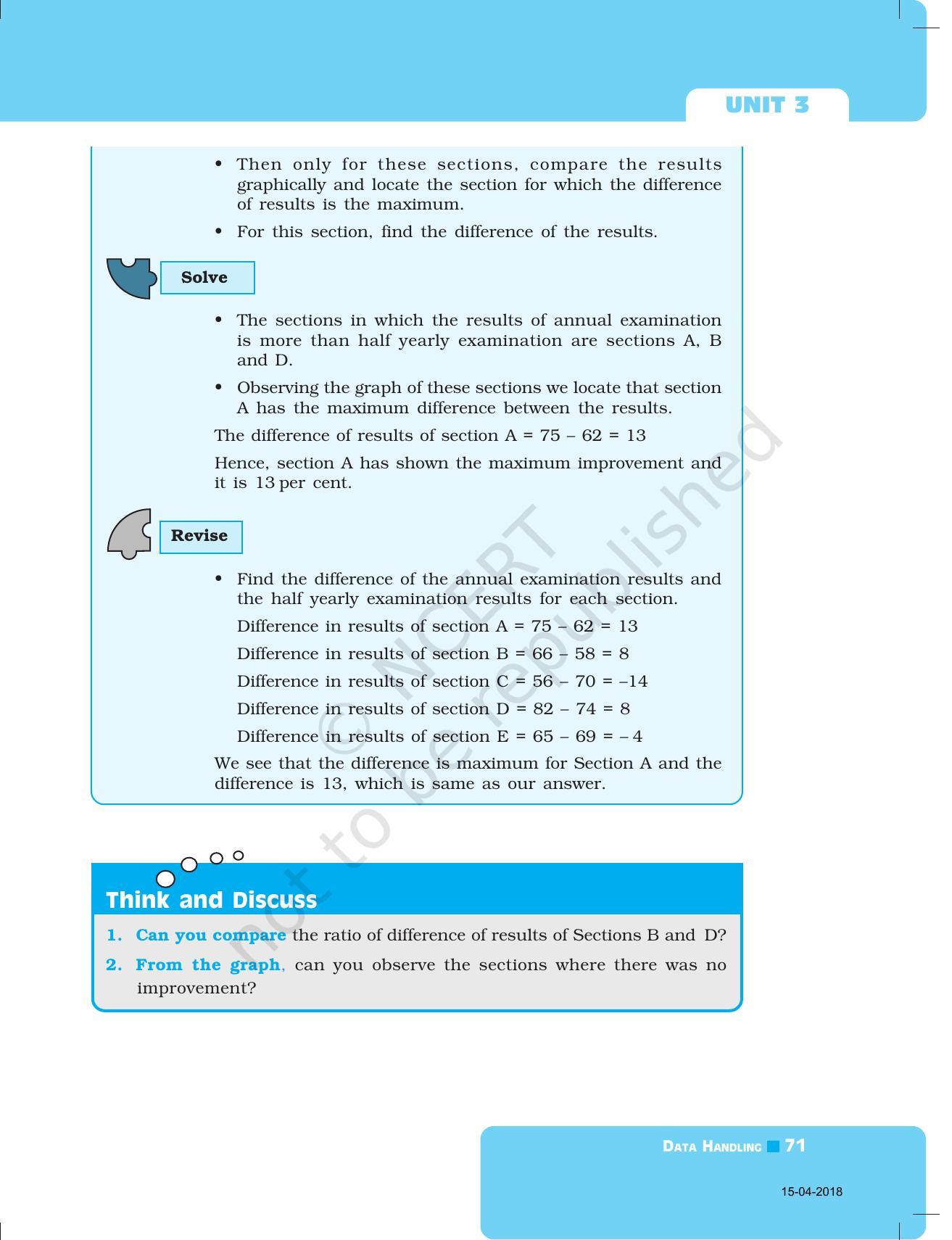 NCERT Exemplar Book for Class 7 Maths: Chapter 3- Data Handling - Page 9