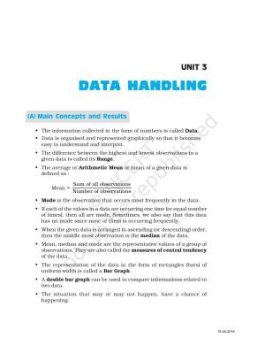 NCERT Exemplar Book for Class 7 Maths: Chapter 3- Data Handling
