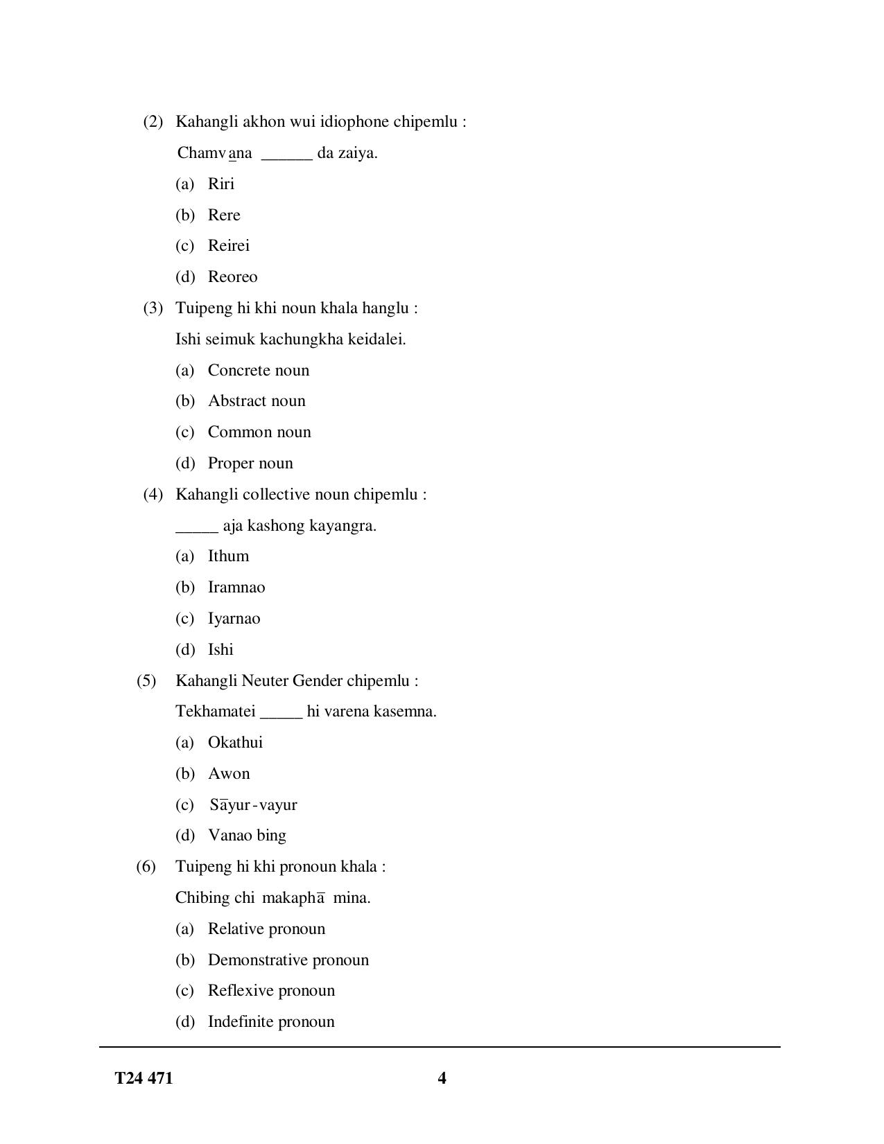 ICSE Class 10 Tangkhul 2024 Question Paper - Page 4