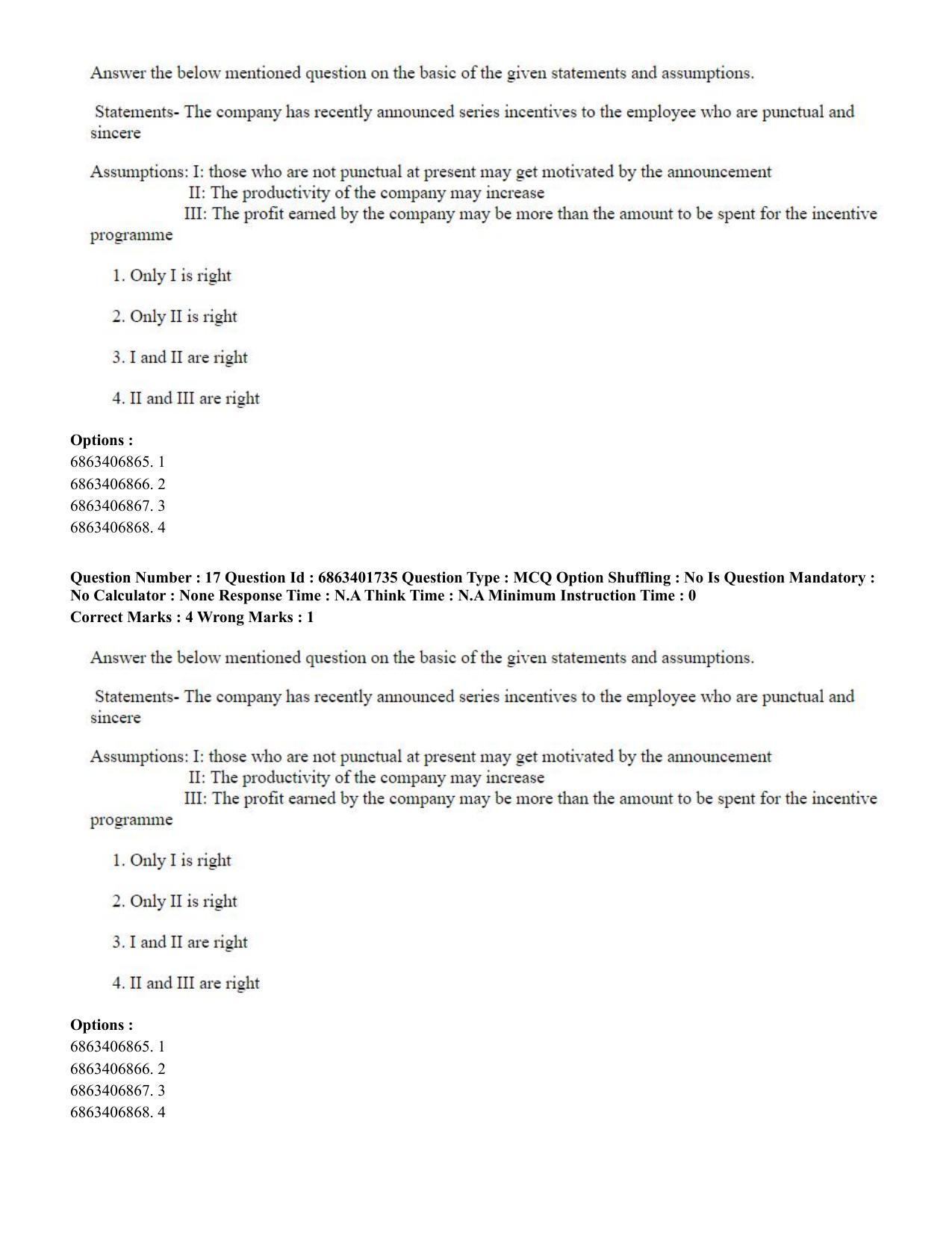 CUET PG 2023: COQP08 – Commerce (Eng.) - Shift 2 (5-06-2023) Question Paper - Page 20