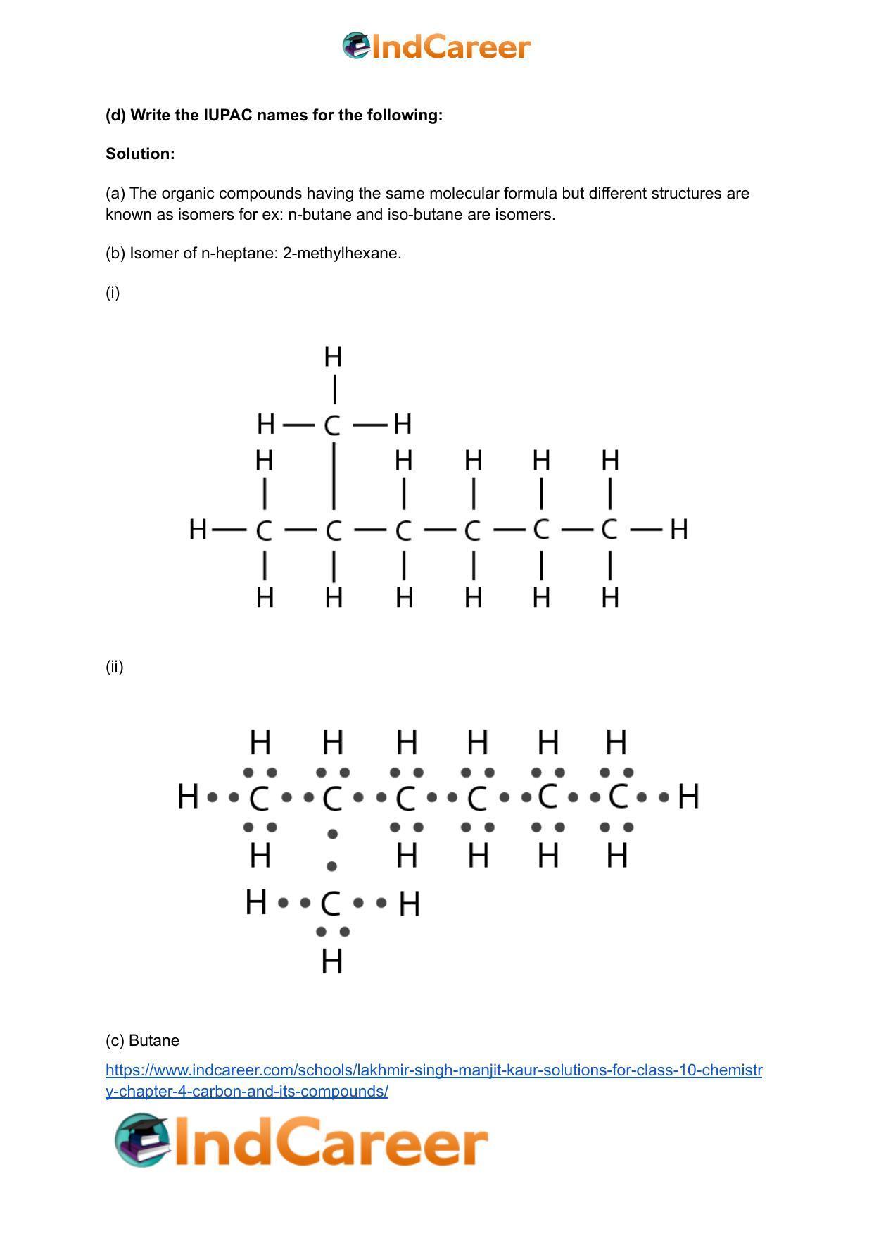 Lakhmir Singh Manjit Kaur  Solutions for Class 10 Chemistry: Chapter 4- Carbon And Its Compounds - Page 20