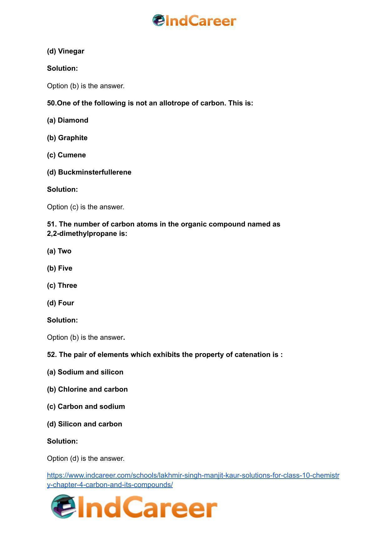 Lakhmir Singh Manjit Kaur  Solutions for Class 10 Chemistry: Chapter 4- Carbon And Its Compounds - Page 25