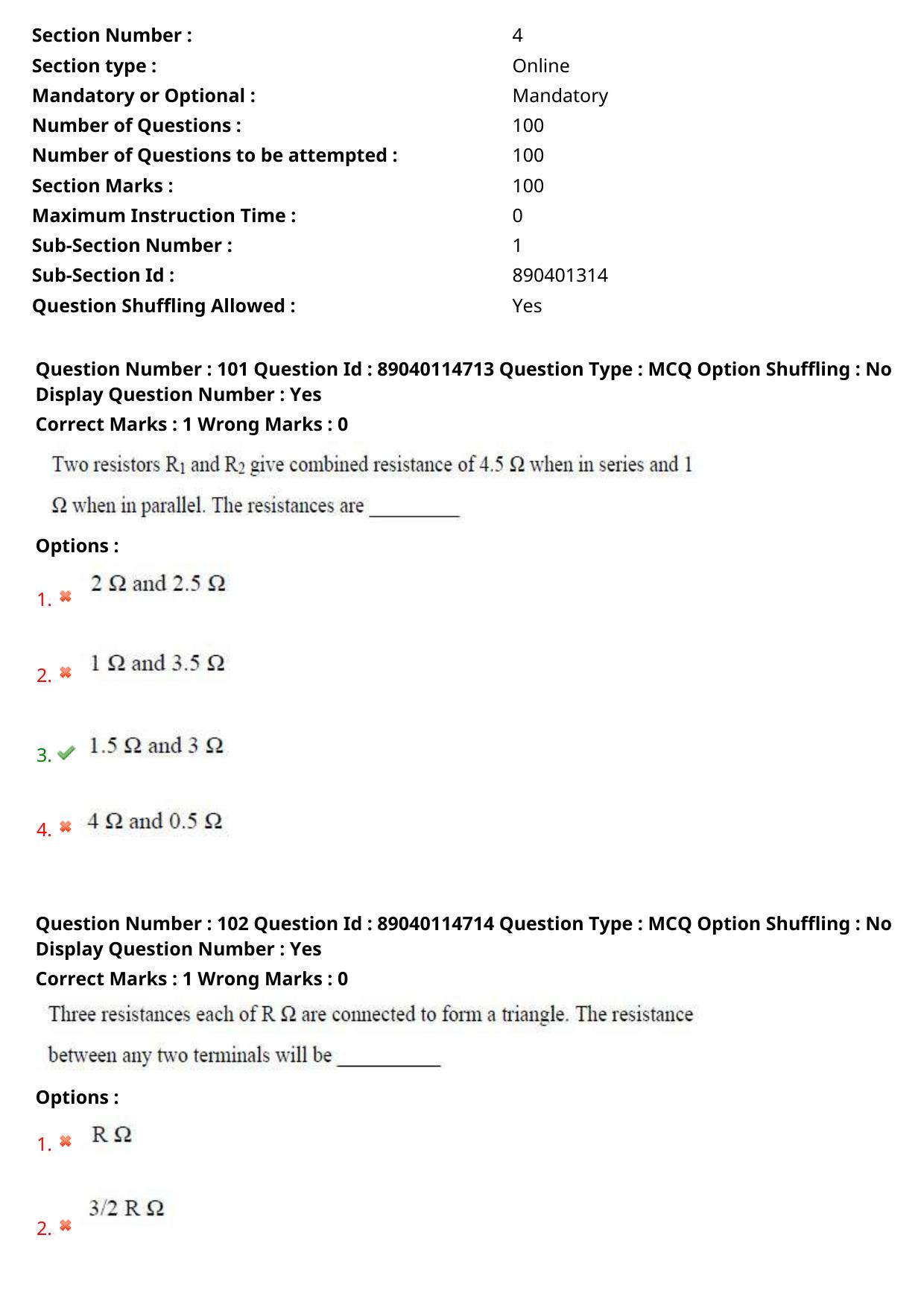 AP ECET 2025 Electrical And Electronics Engineering 06th May 2025 (Shift 1) Question Paper wth Key - Page 48